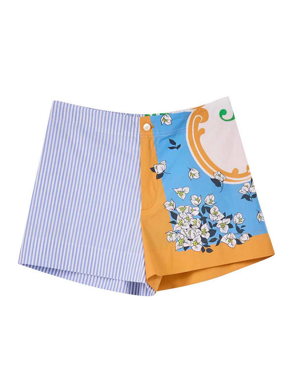 Short pants Foulard printing 32937252303 (MOSCHINO JEANS / ショートパンツ ) | MOSCHINO JEANS (モスキーノ ジーンズ)