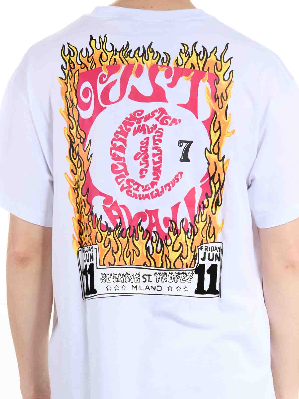 Flames T-Shirt 78OAHC02CJ600003 (Just Cavalli / Tシャツ・カットソー ) | Just Cavalli (ジャスト カヴァリ)(4)