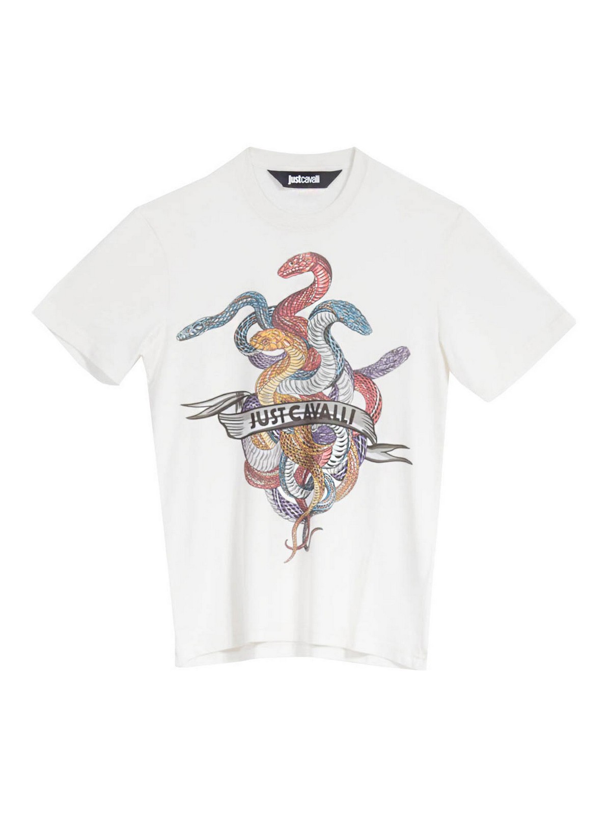 Snake Heart T-Shirt 78OAHT10CJ500004 (Just Cavalli / Tシャツ・カットソー ) | Just Cavalli (ジャスト カヴァリ)