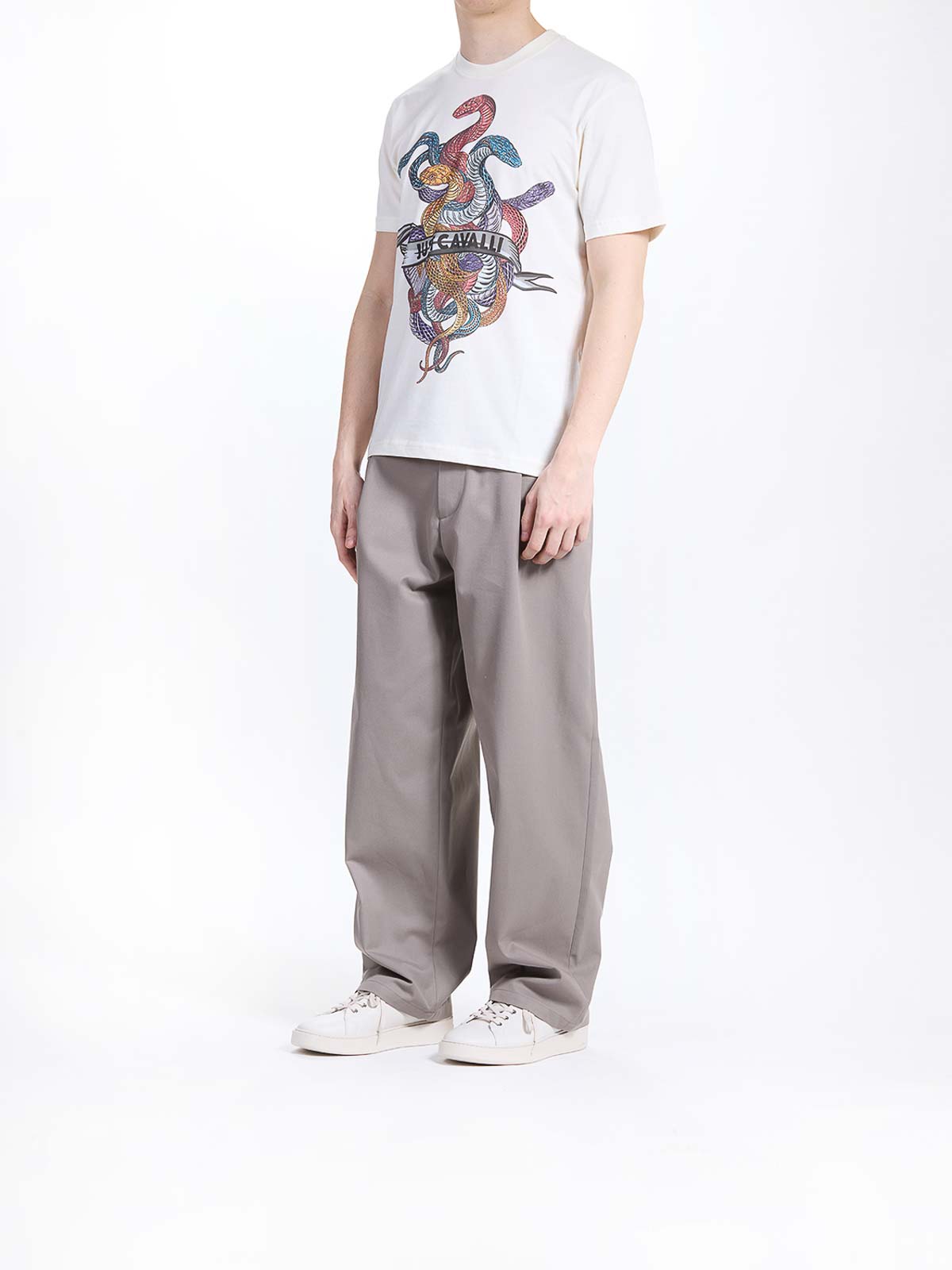 Snake Heart T-Shirt 78OAHT10CJ500004 (Just Cavalli / Tシャツ・カットソー ) | Just Cavalli (ジャスト カヴァリ)(2)