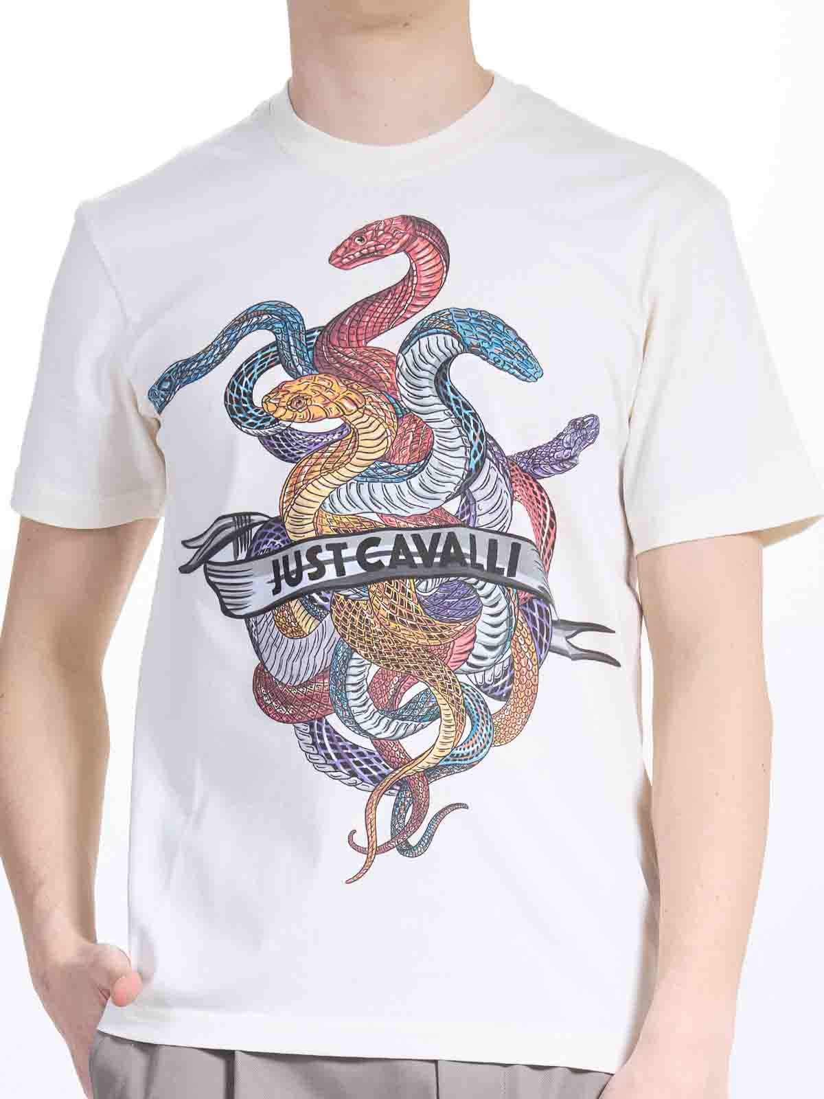 Snake Heart T-Shirt 78OAHT10CJ500004 (Just Cavalli / Tシャツ・カットソー ) | Just Cavalli (ジャスト カヴァリ)(5)