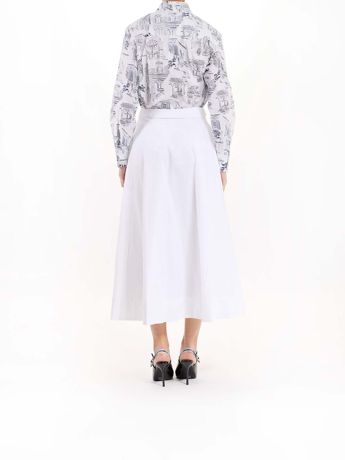 Poplin Skirt A2W12005100 (KARL LAGERFELD / スカート ) | KARL LAGERFELD (カール・ラガーフェルド)(3)
