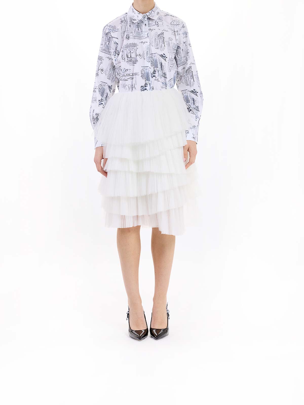 Karl Studio Tulle Skirt A2W12026100 (KARL LAGERFELD / スカート ) | KARL LAGERFELD (カール・ラガーフェルド)(1)