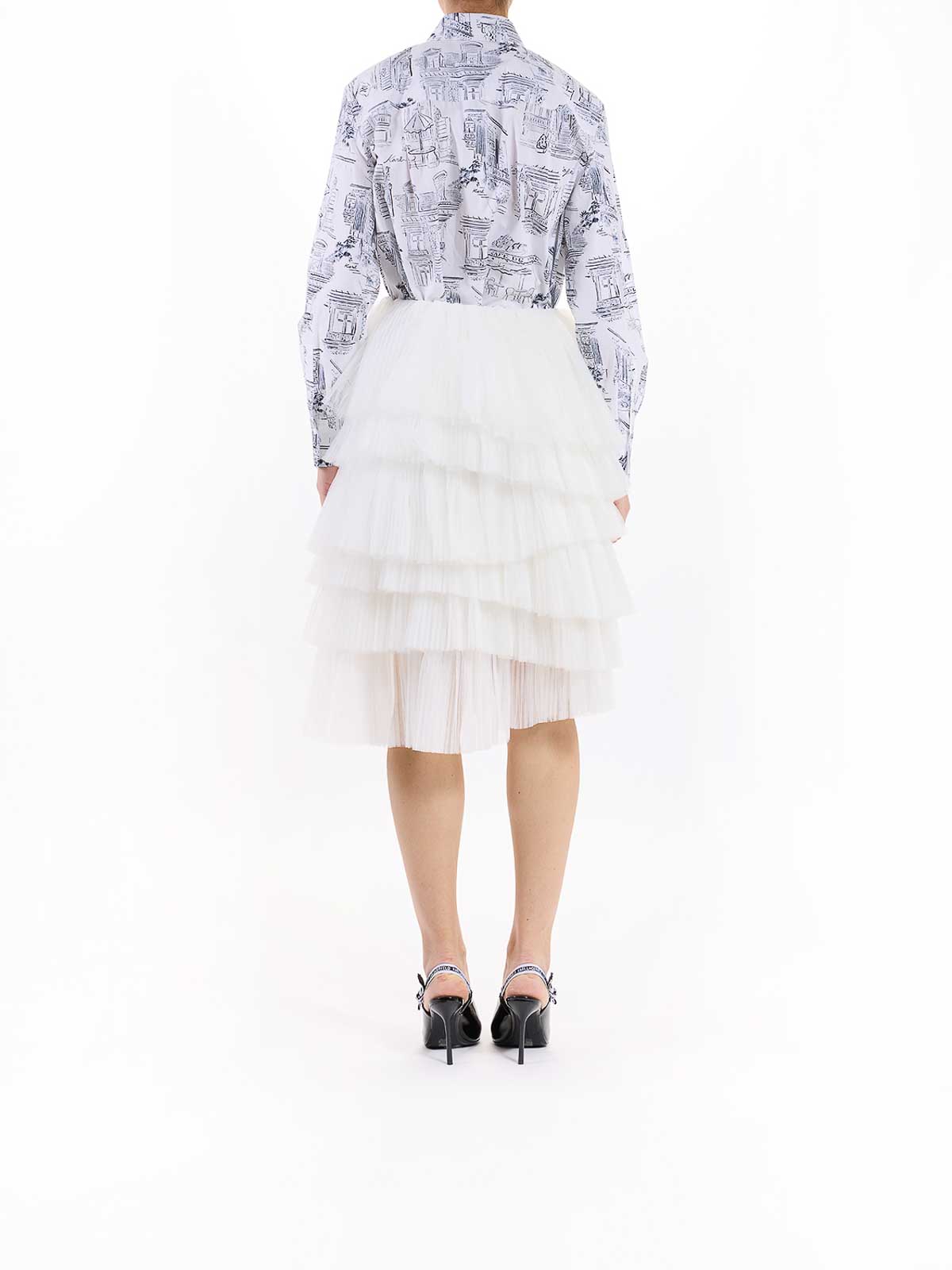 Karl Studio Tulle Skirt A2W12026100 (KARL LAGERFELD / スカート ) | KARL LAGERFELD (カール・ラガーフェルド)(3)