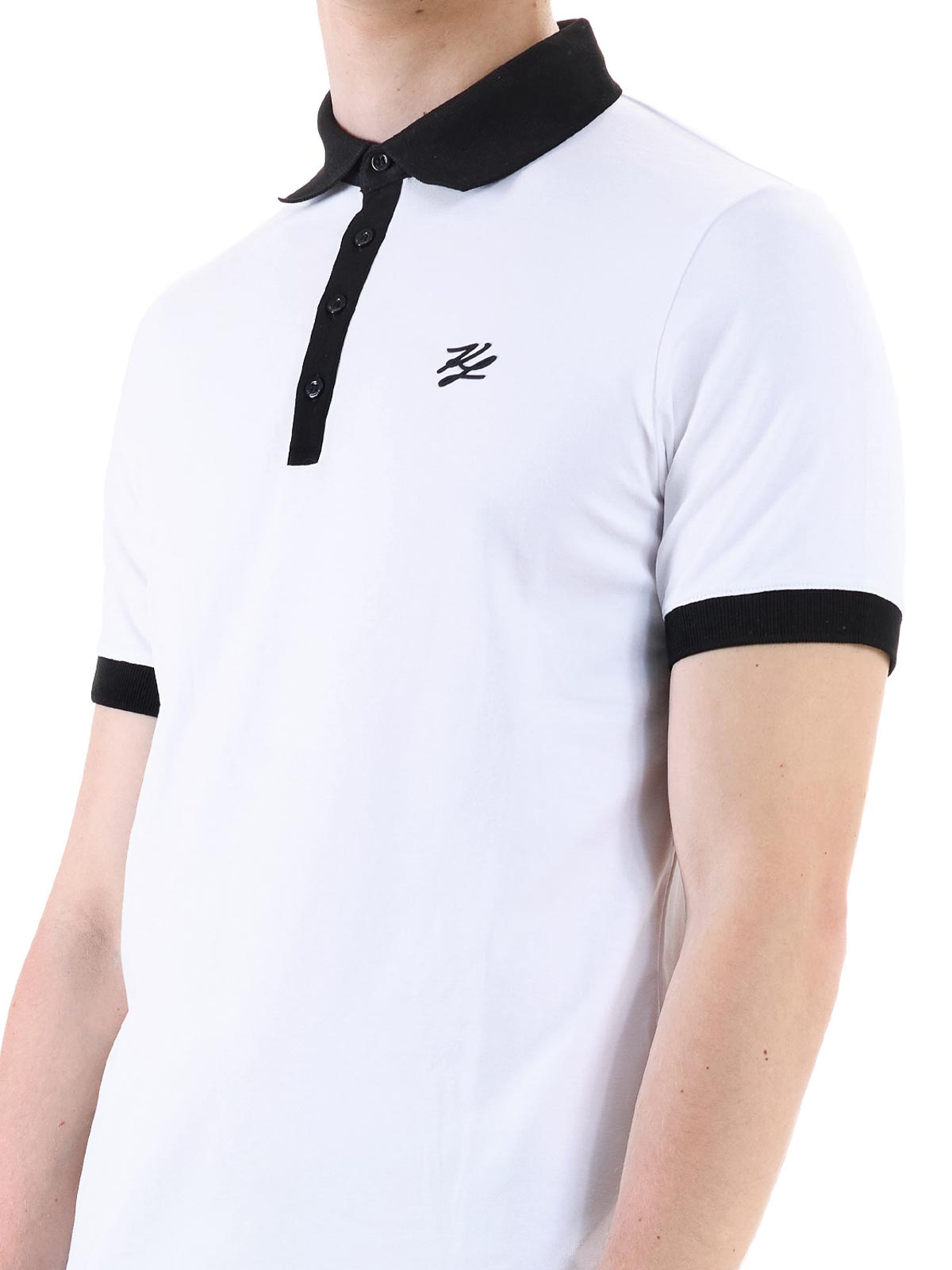 Monogram pole KM74501755223510 (KARL LAGERFELD / ポロシャツ ) | KARL LAGERFELD (カール・ラガーフェルド)(4)