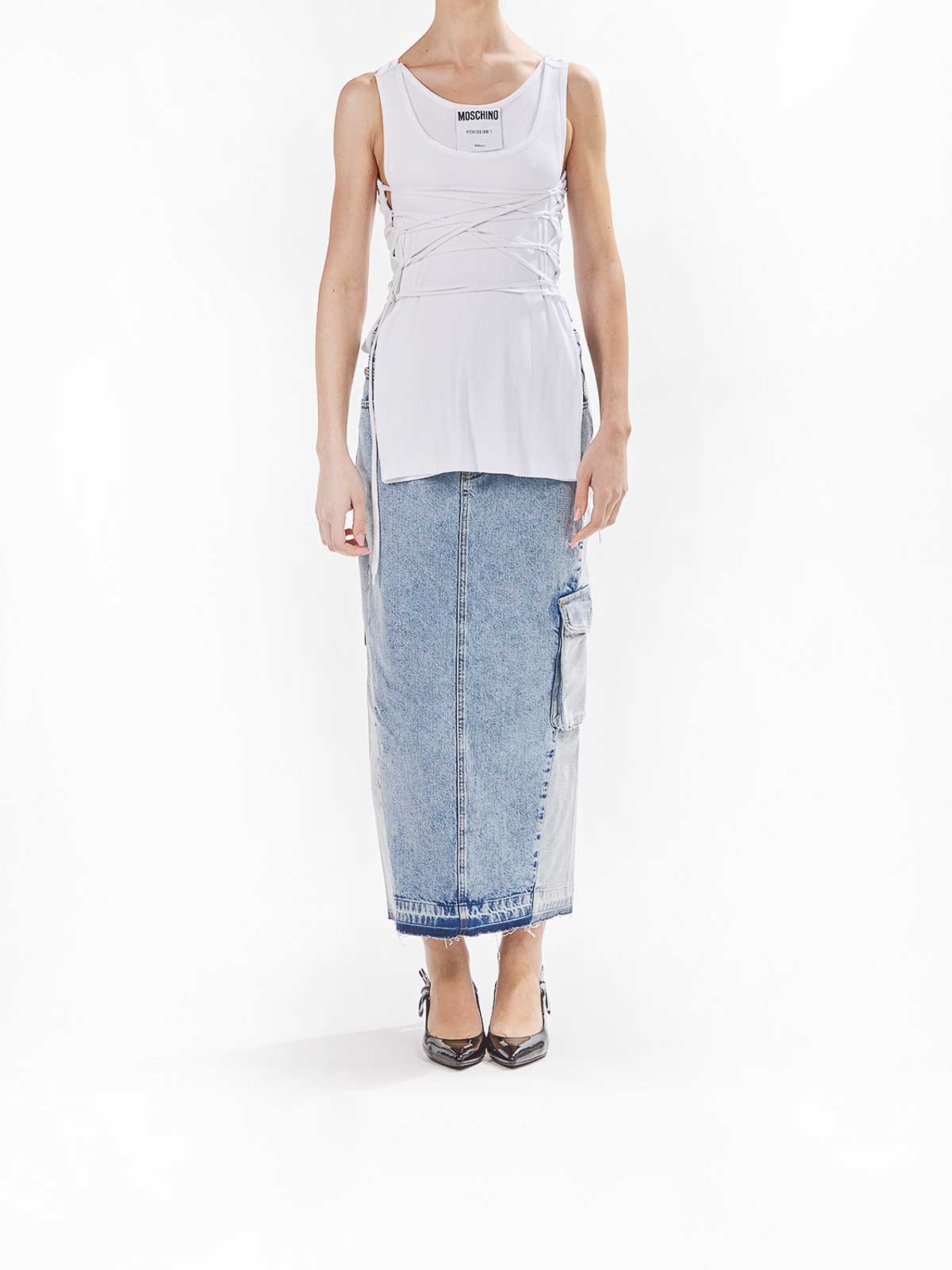 Top Lacci 251D120604451001 (MOSCHINO / タンクトップ・キャミソール ) | MOSCHINO (モスキーノ)(1)