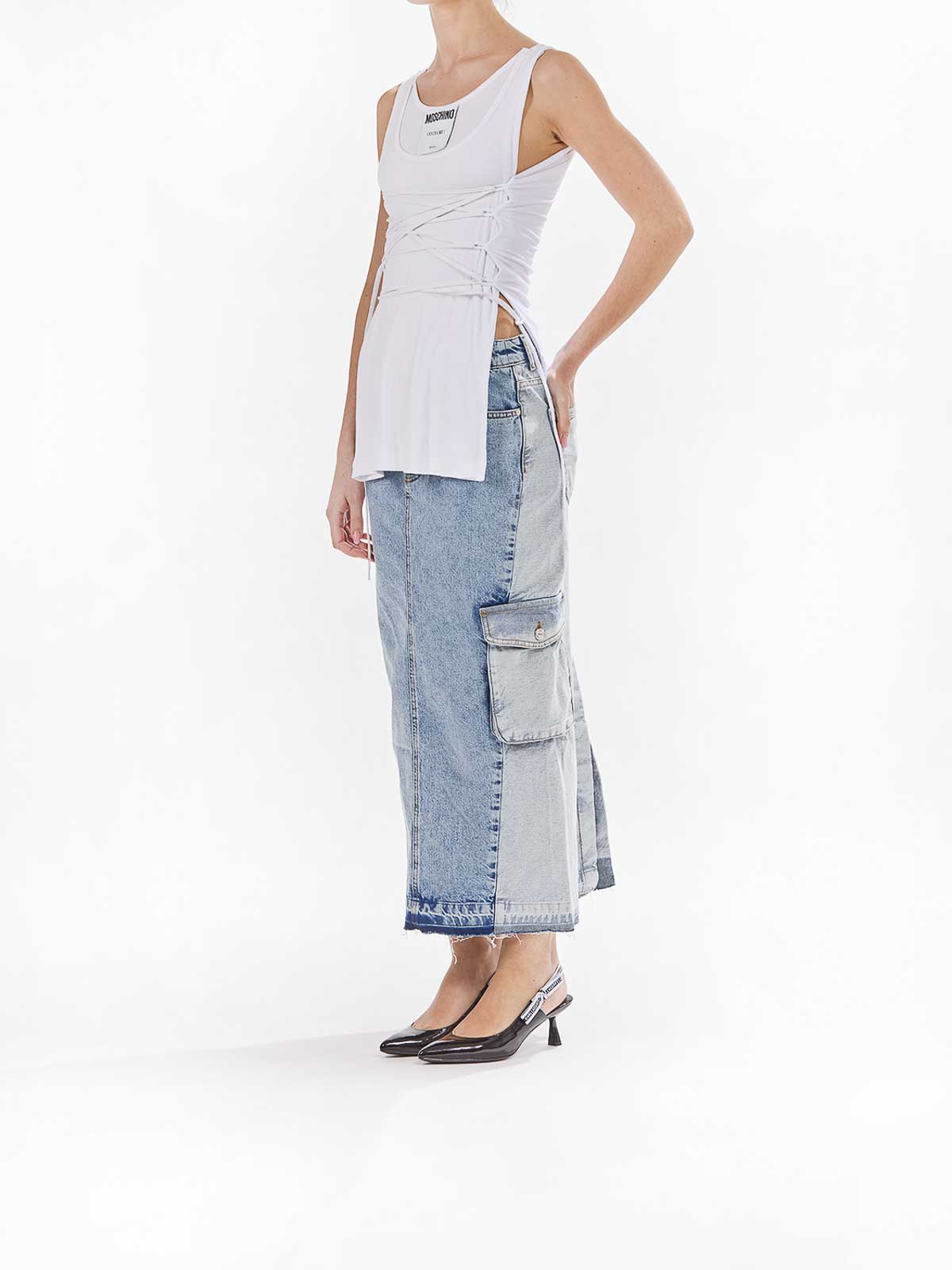 Top Lacci 251D120604451001 (MOSCHINO / タンクトップ・キャミソール ) | MOSCHINO (モスキーノ)(2)