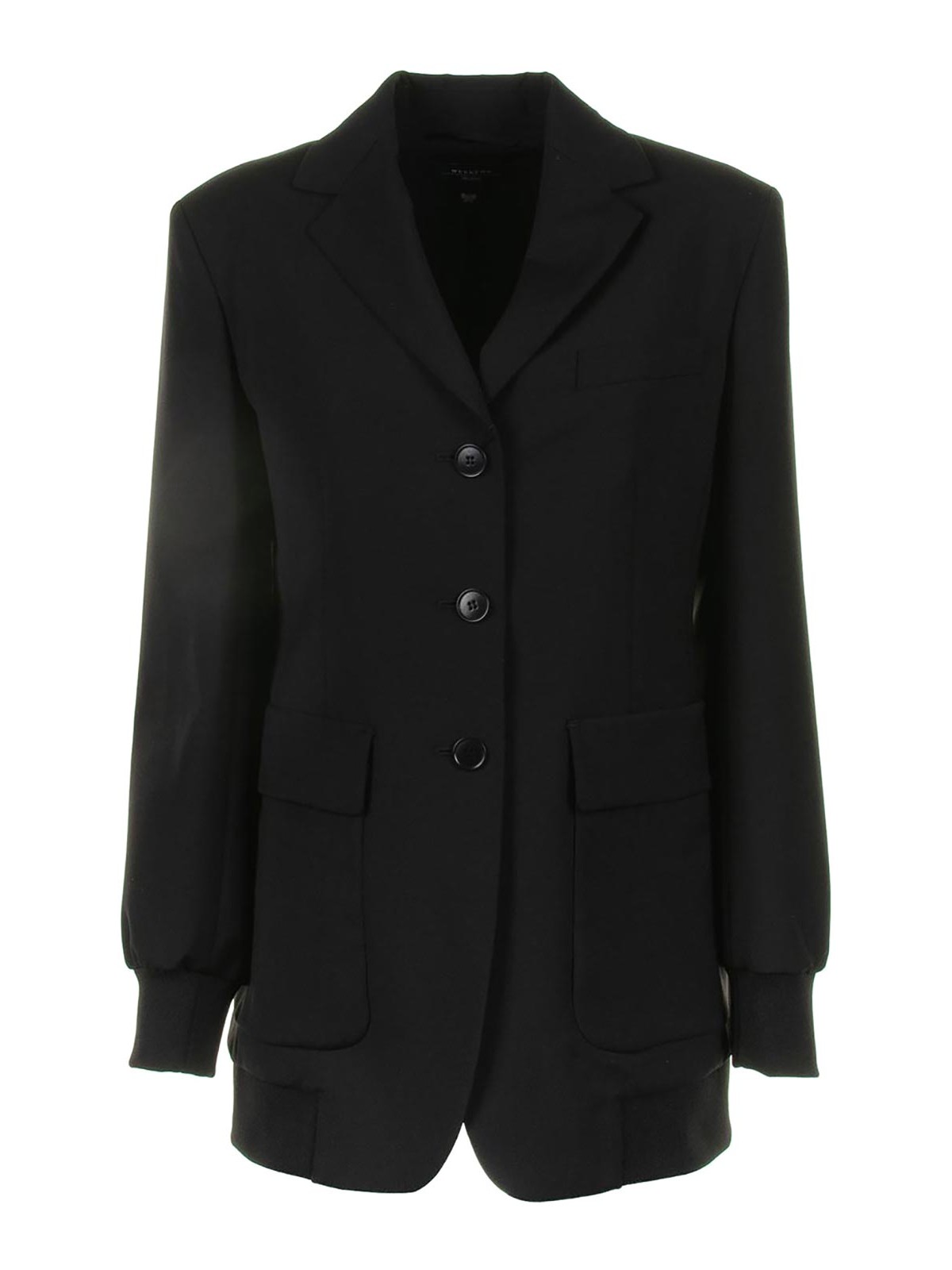 Single -breasted black odeon jacket 2415041021600000 (Weekend Max Mara / ブレザー・ジャケット ) | Weekend Max Mara (ウィークエンド マックスマーラ)