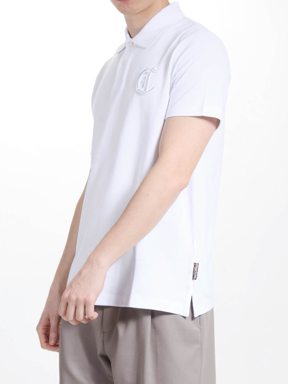 Jc Embroidery Lurex Polo 78OAGT13CJ506003 (Just Cavalli / ポロシャツ ) | Just Cavalli (ジャスト カヴァリ)(4)