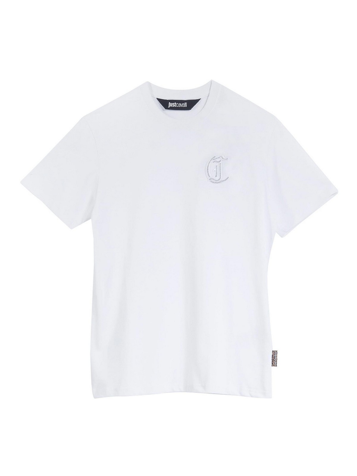 Jc Embroidery Lurex T-Shirt 78OAHT13CJ518003 (Just Cavalli / Tシャツ・カットソー ) | Just Cavalli (ジャスト カヴァリ)