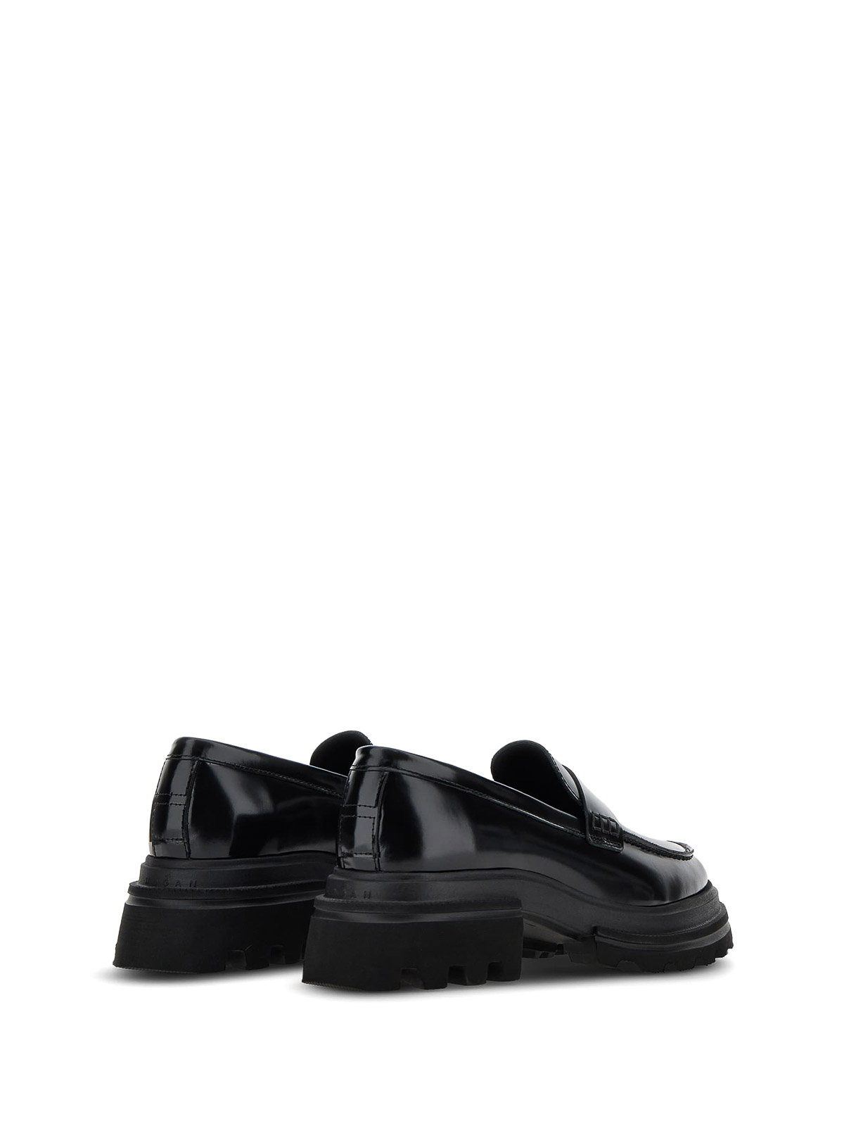 H674 black moccasin in leather HXW6740FM50SGXB999 (HOGAN / ローファー ) | HOGAN (ホーガン)(2)