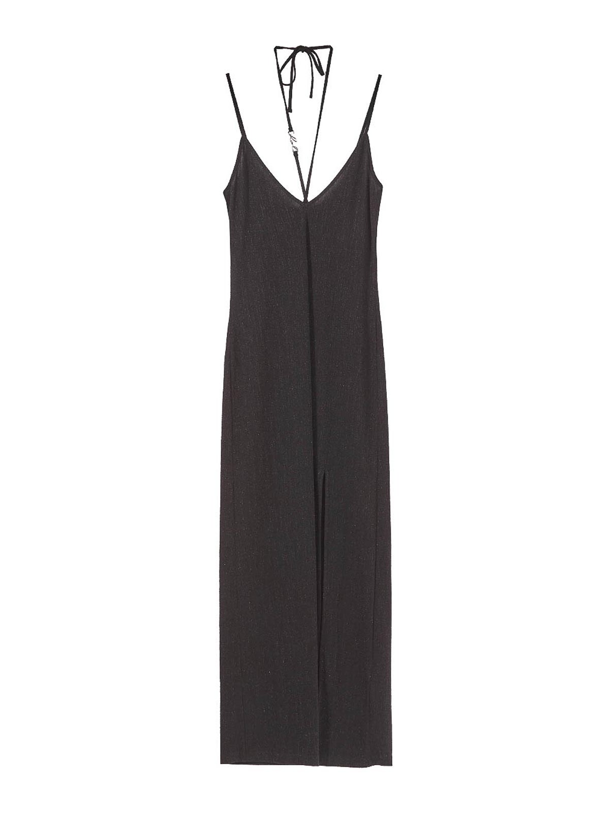 Karl Dna Shine Halter Dress KHA1W46028999 (KARL LAGERFELD / ワンピース・ドレス・オールインワン ) | KARL LAGERFELD (カール・ラガーフェルド)