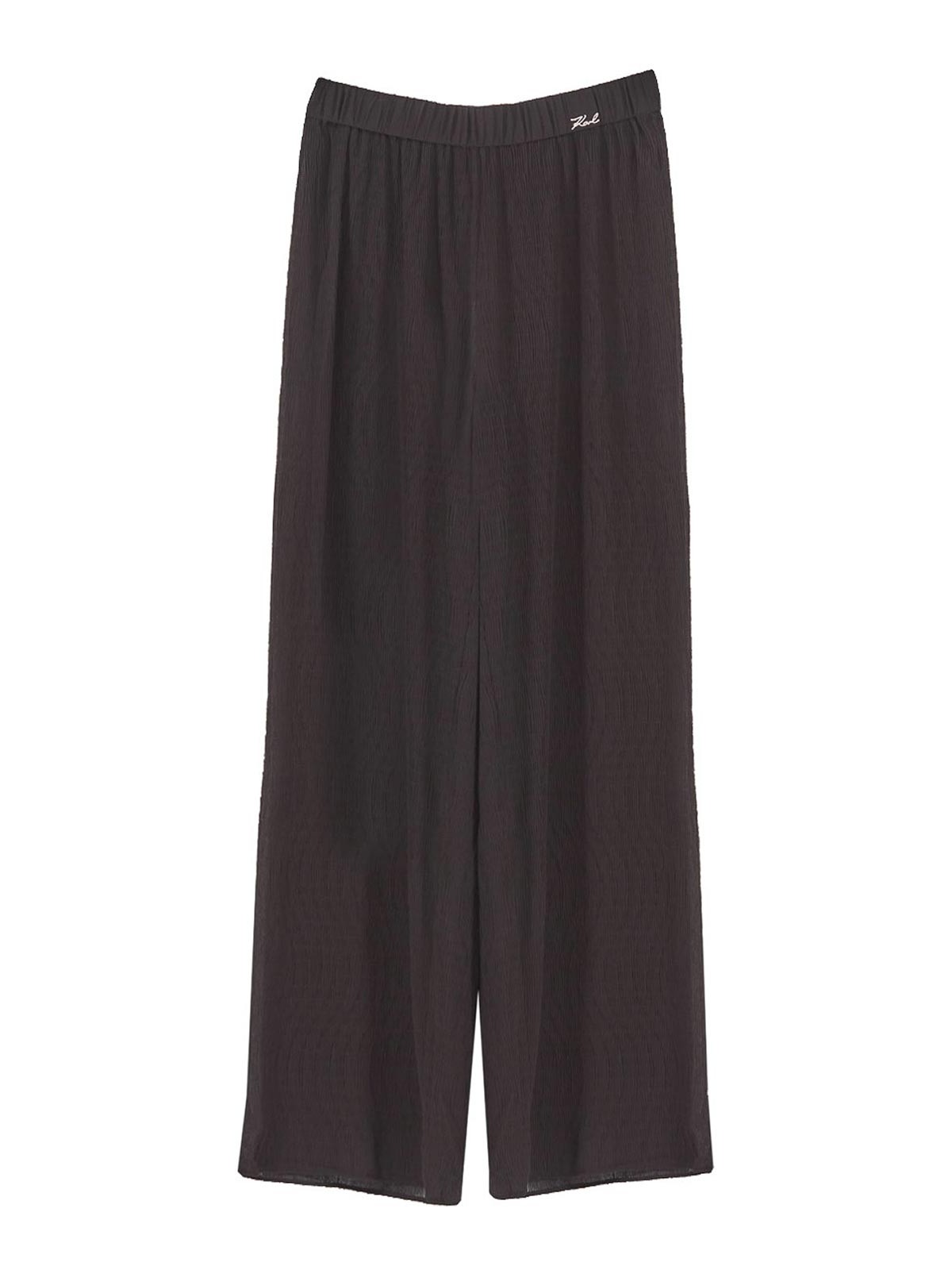 Karl Dna Plisse Beach Trouser KHA2W46008999 (KARL LAGERFELD / パンツ ) | KARL LAGERFELD (カール・ラガーフェルド)