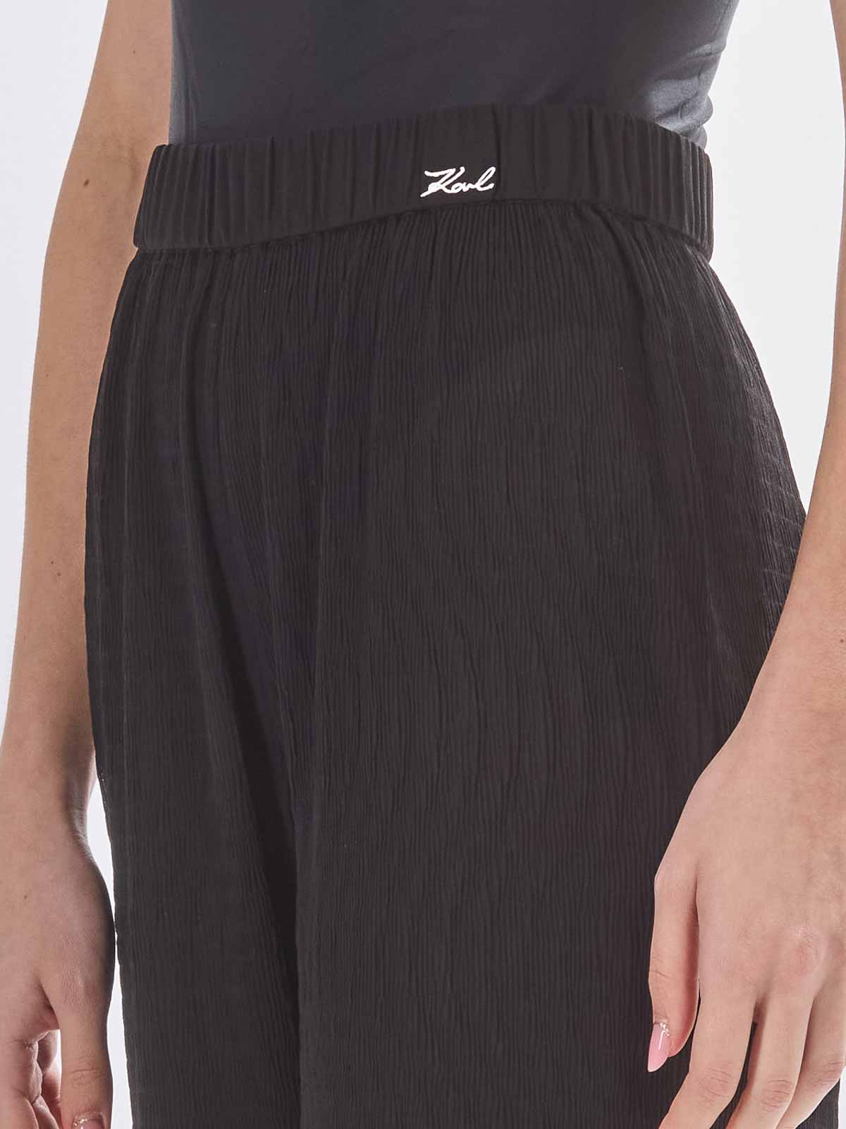 Karl Dna Plisse Beach Trouser KHA2W46008999 (KARL LAGERFELD / パンツ ) | KARL LAGERFELD (カール・ラガーフェルド)(4)