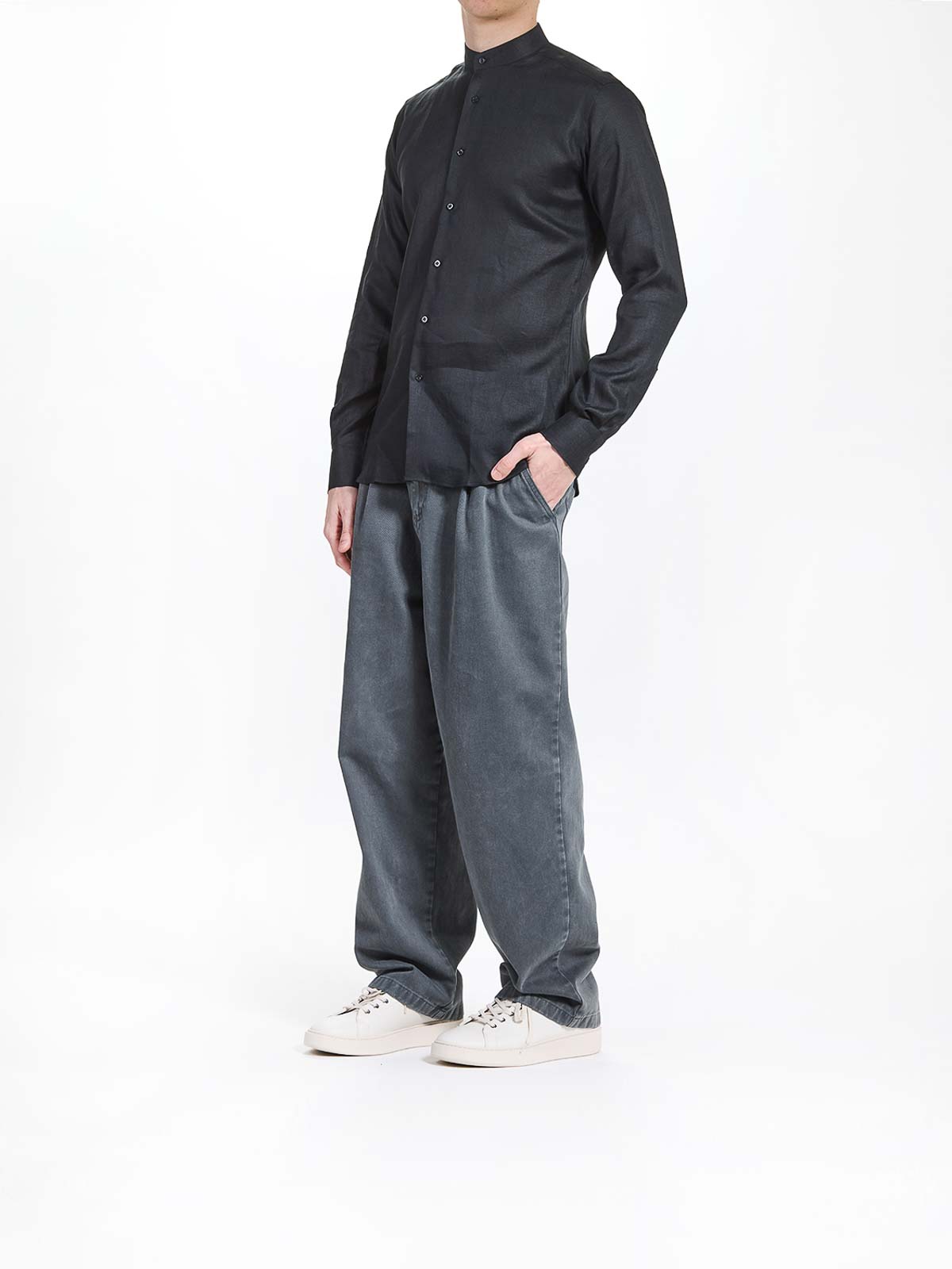 Koreana Lino shirt KM605035552667990 (KARL LAGERFELD / シャツ・ブラウス ) | KARL LAGERFELD (カール・ラガーフェルド)(2)