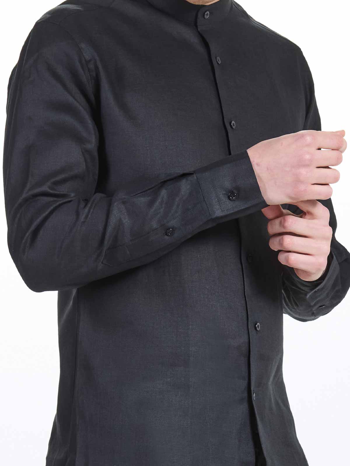 Koreana Lino shirt KM605035552667990 (KARL LAGERFELD / シャツ・ブラウス ) | KARL LAGERFELD (カール・ラガーフェルド)(4)