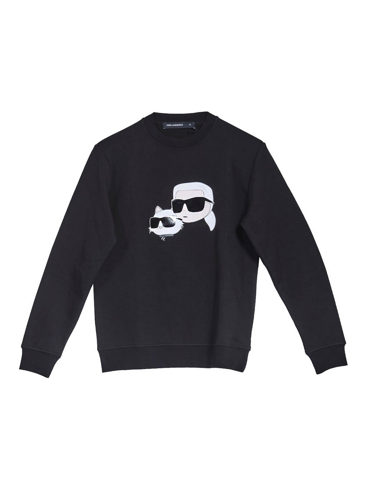 Felpa Karl & Choupette Nft KM705063552941990 (KARL LAGERFELD / スウェット・フーディー ) | KARL LAGERFELD (カール・ラガーフェルド)