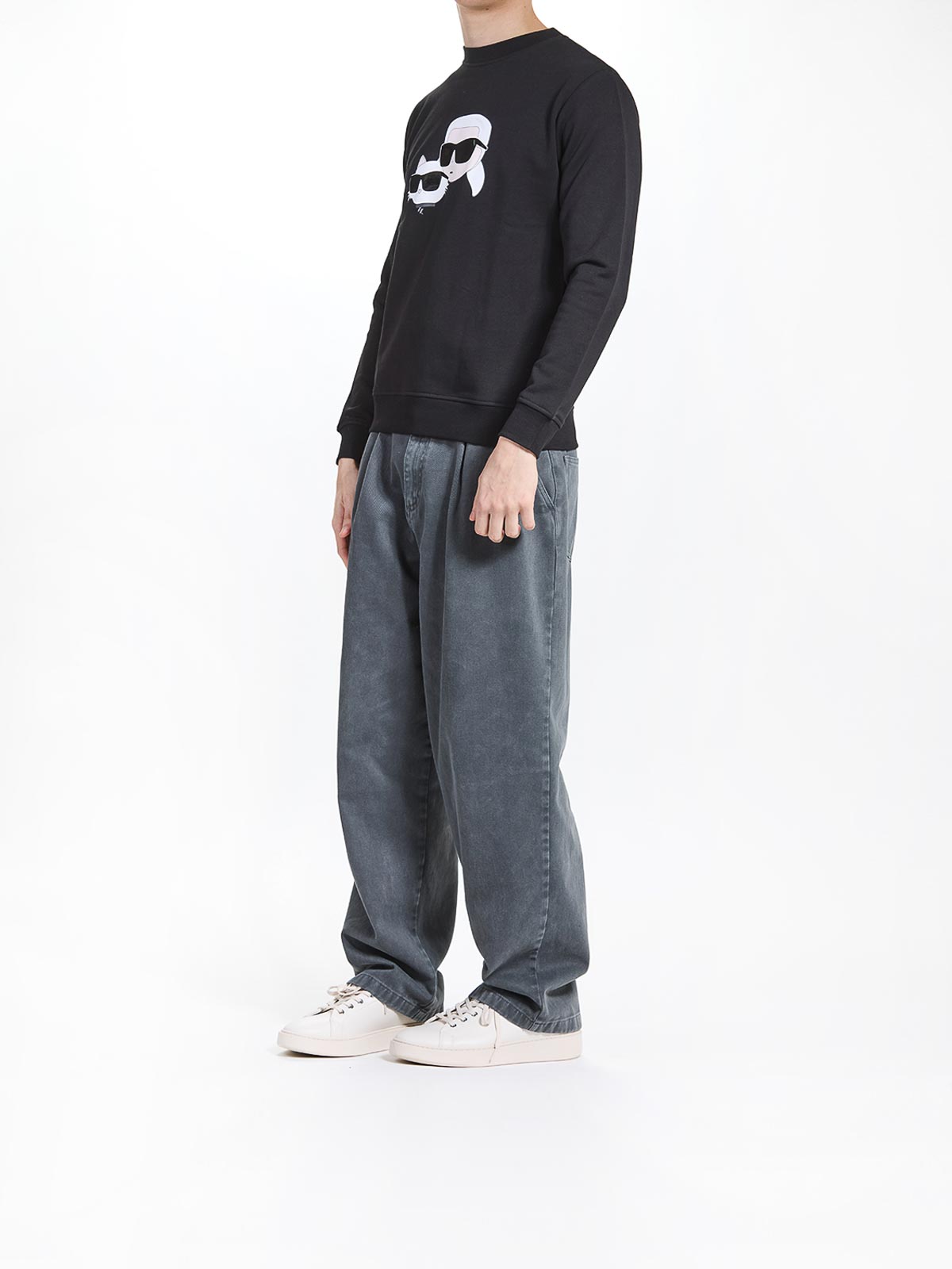 Felpa Karl & Choupette Nft KM705063552941990 (KARL LAGERFELD / スウェット・フーディー ) | KARL LAGERFELD (カール・ラガーフェルド)(2)