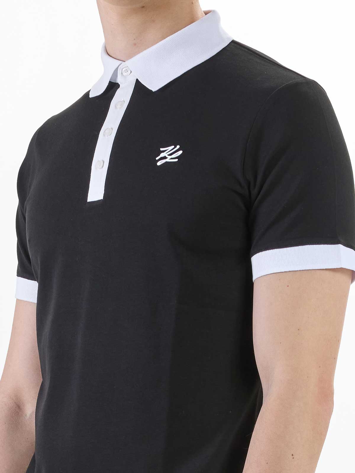 Monogram pole KM745017552235990 (KARL LAGERFELD / ポロシャツ ) | KARL LAGERFELD (カール・ラガーフェルド)(4)