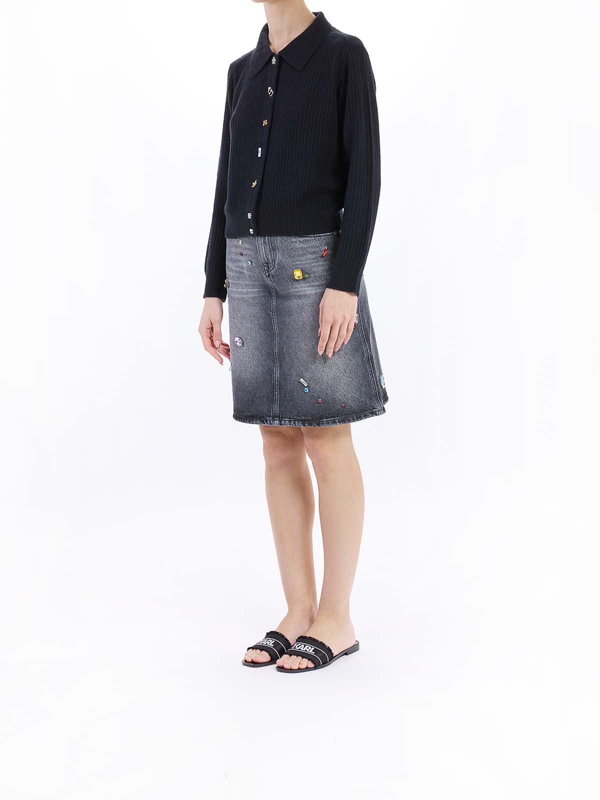 Cableknit Charm Cardigan 2S5RTP005K04001 (Marc Jacobs / ニット・セーター・カーディガン ) | Marc Jacobs (マーク ジェイコブス)(2)