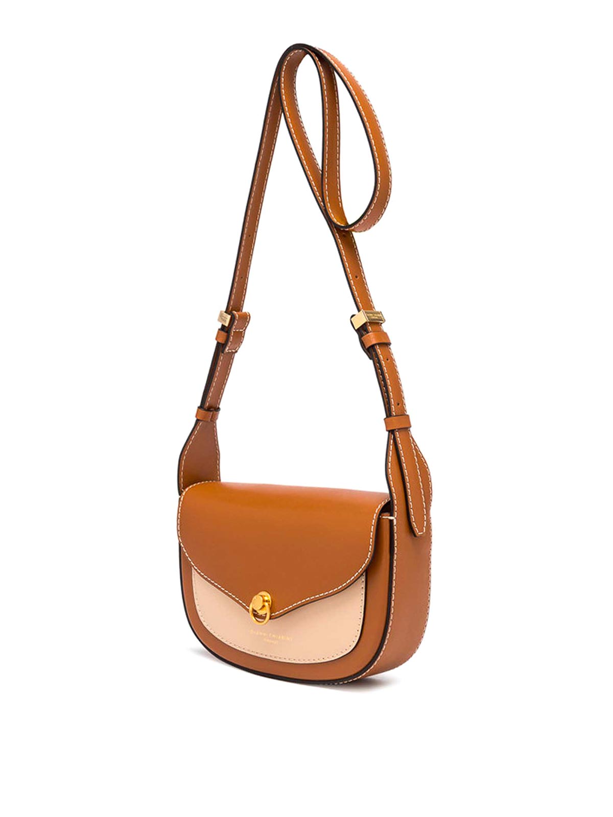 ISA shoulder bag in leather with flap BS11426PRCK13967 (GIANNI CHIARINI / ハンドバッグ・ショルダーバッグ ) | GIANNI CHIARINI (ジャンニ キアリーニ)(1)