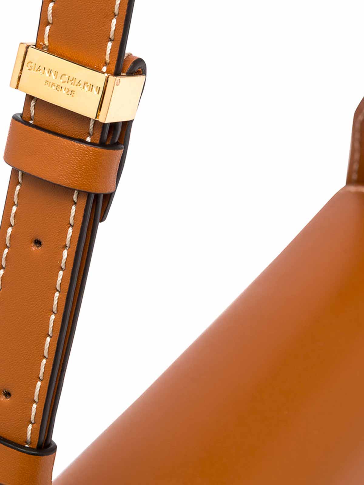 ISA shoulder bag in leather with flap BS11426PRCK13967 (GIANNI CHIARINI / ハンドバッグ・ショルダーバッグ ) | GIANNI CHIARINI (ジャンニ キアリーニ)(3)