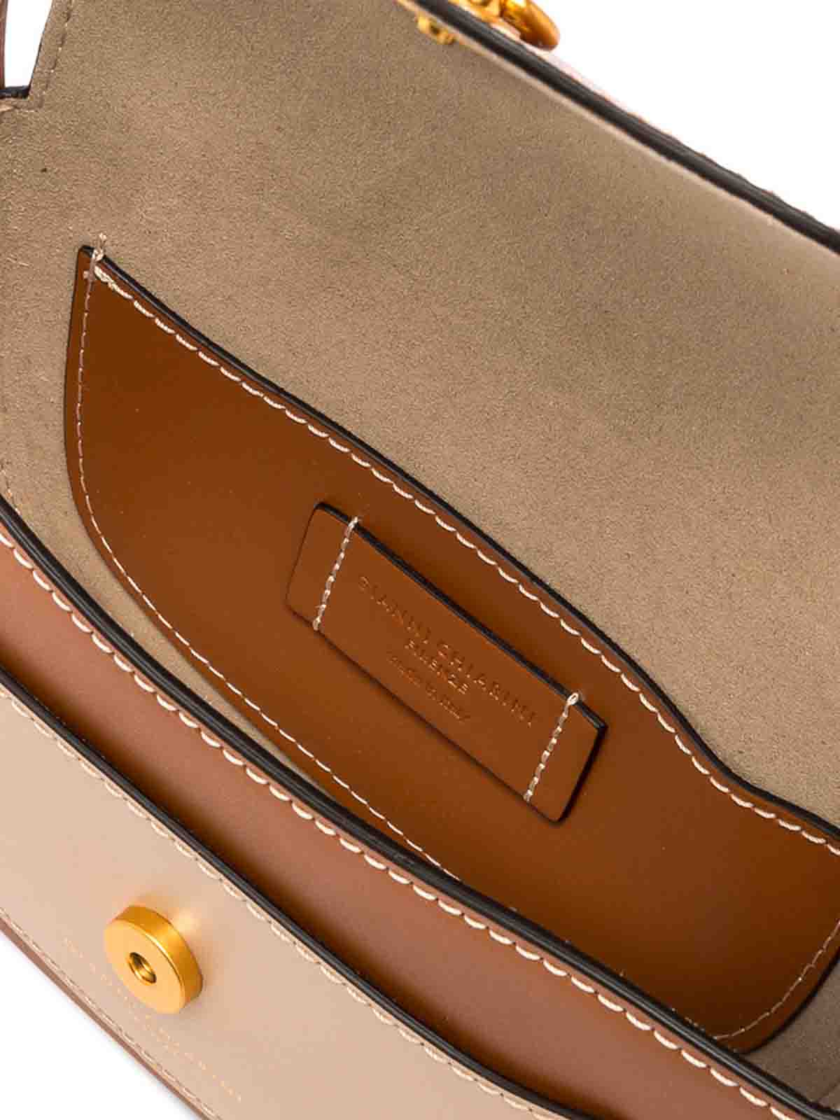ISA shoulder bag in leather with flap BS11426PRCK13967 (GIANNI CHIARINI / ハンドバッグ・ショルダーバッグ ) | GIANNI CHIARINI (ジャンニ キアリーニ)(4)
