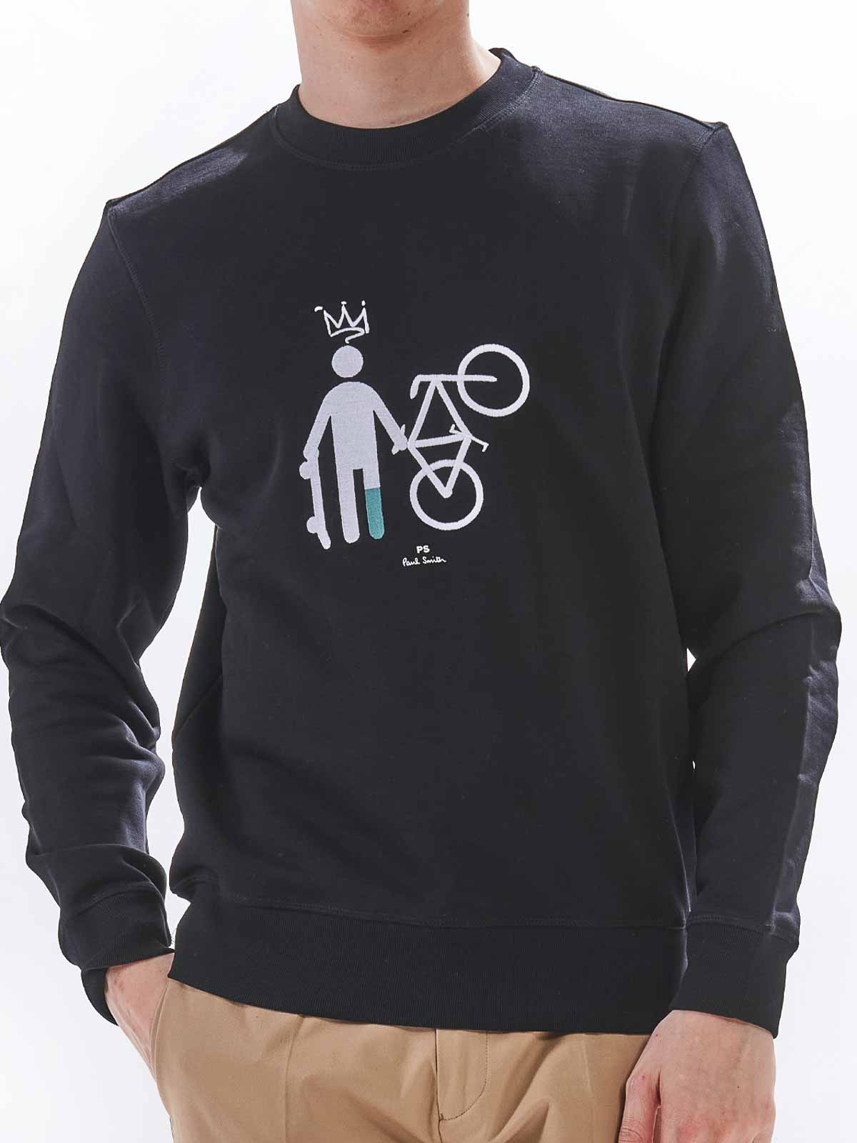 Skater and bike sweatshirt M2R191ZEPP470079 (PS Paul Smith / スウェット・フーディー ) | PS Paul Smith (ピーエス ポール・スミス)(4)