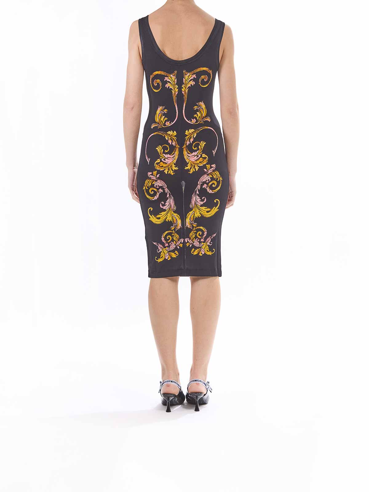 Baroque organs dress 78HAO9P6JS473G89 (VERSACE JEANS COUTURE / ワンピース・ドレス・オールインワン ) | VERSACE JEANS COUTURE (ヴェルサーチェ ジーンズ クチュール)(3)
