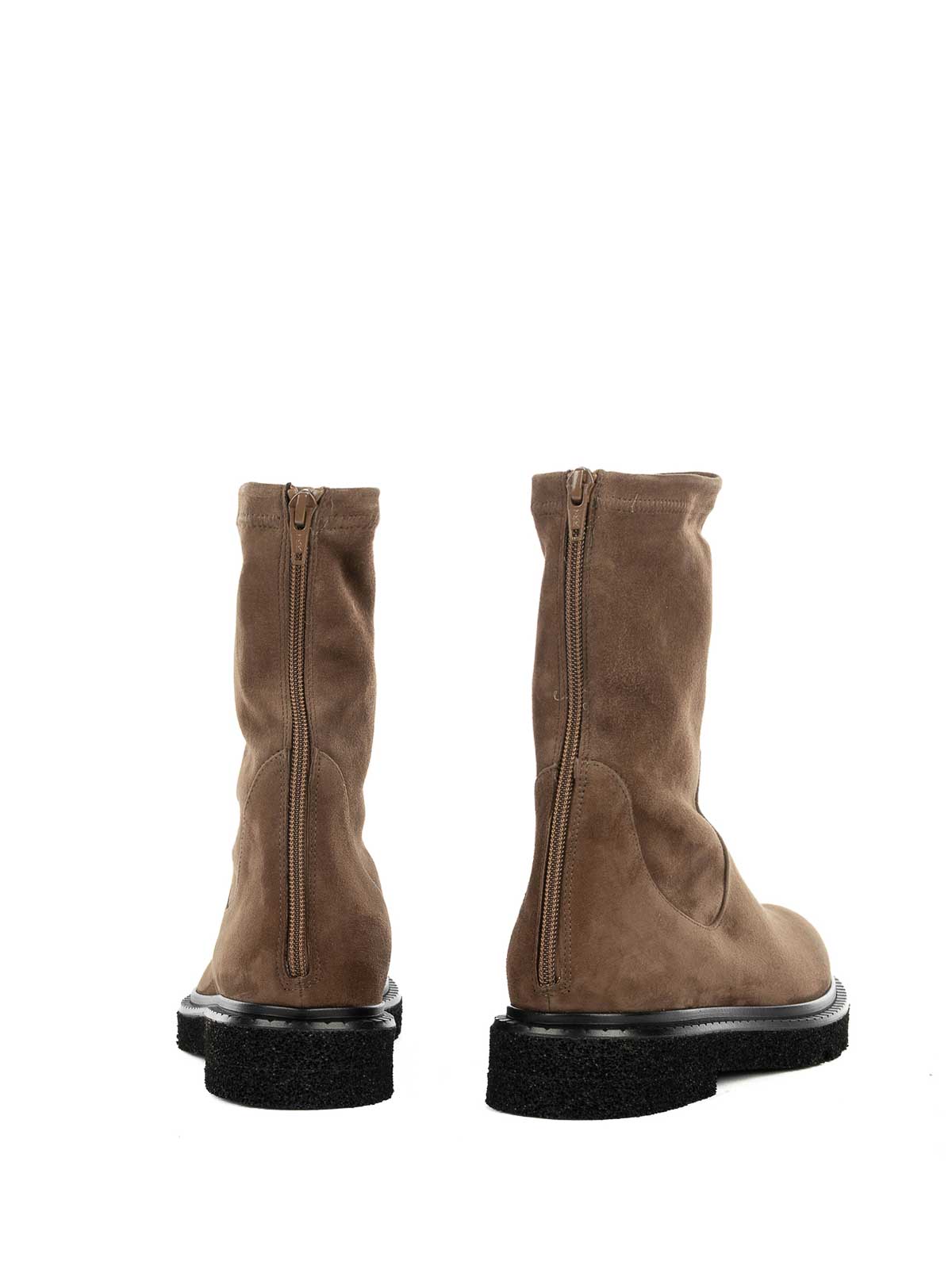 Elasticized suede cocoa boot KRISALINCAMOSCIOCACAO (GUGLIELMO ROTTA / ブーツ ) | GUGLIELMO ROTTA (ジュリエルモロッタ)(2)