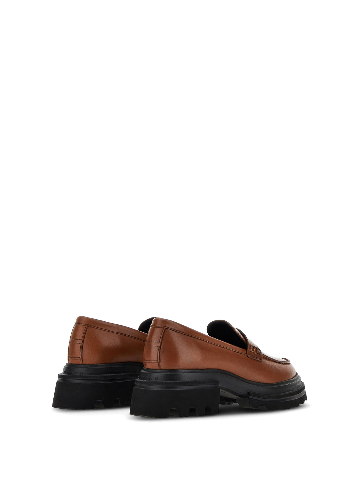H674 Cognac leather moccasin HXW6740FM506LOS018 (HOGAN / ローファー ) | HOGAN (ホーガン)(2)