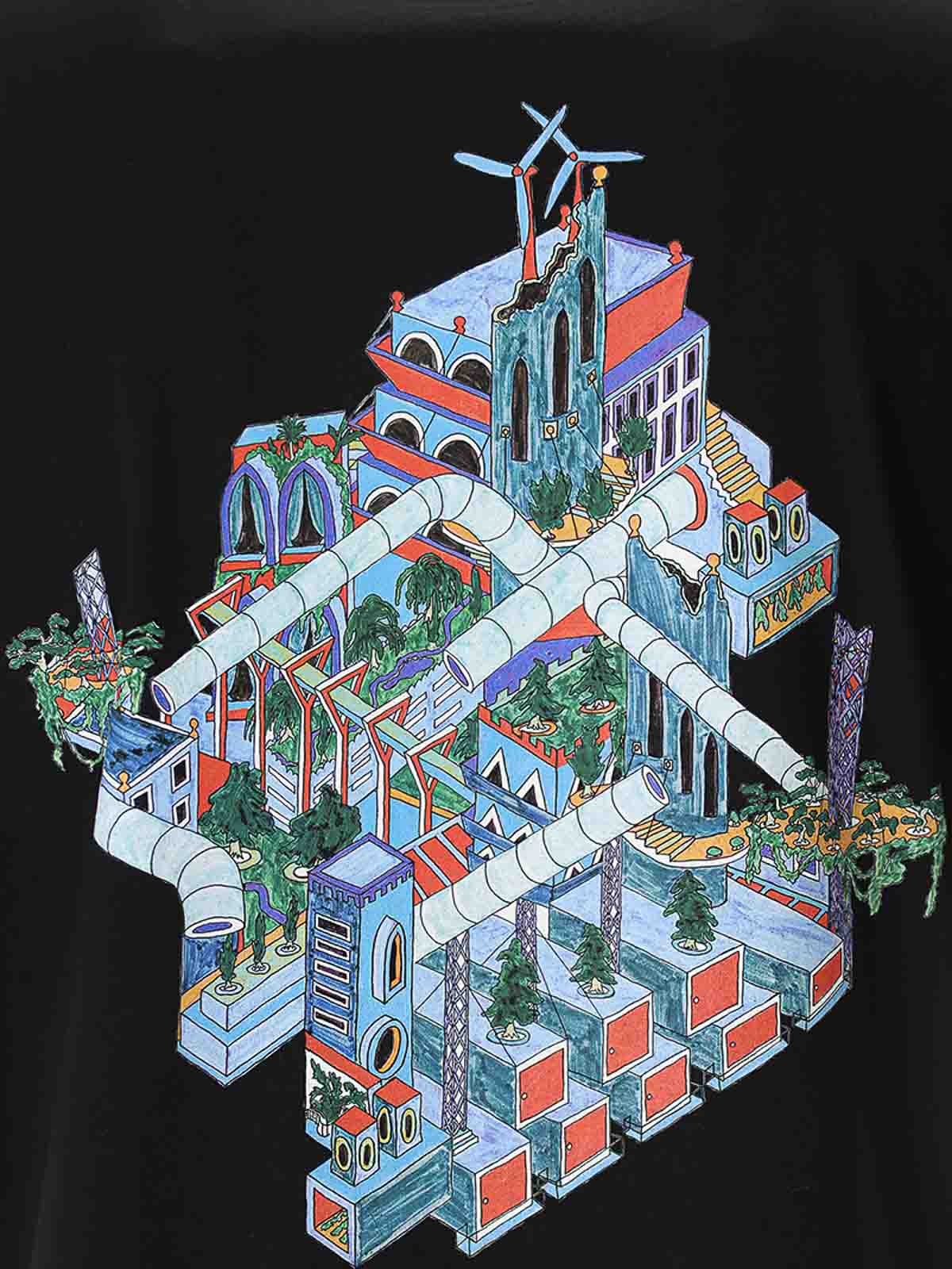 T-Shirt Jacks World M2R220XMP435679 (PS Paul Smith / Tシャツ・カットソー ) | PS Paul Smith (ピーエス ポール・スミス)(2)