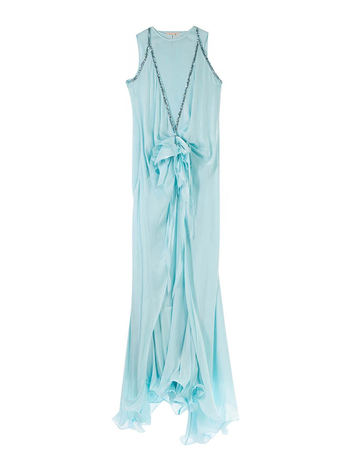 Long chiffon dress 78AJO492N0380299 (GENNY / ワンピース・ドレス・オールインワン ) | GENNY (ジェニー)