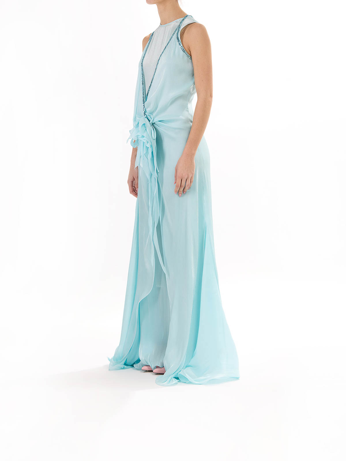 Long chiffon dress 78AJO492N0380299 (GENNY / ワンピース・ドレス・オールインワン ) | GENNY (ジェニー)(2)