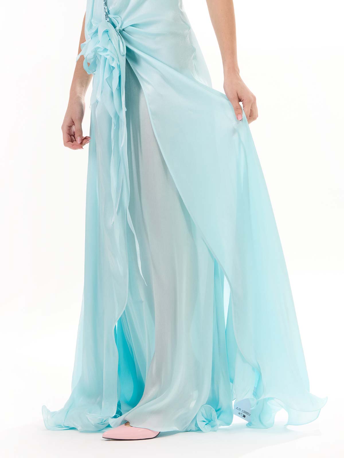 Long chiffon dress 78AJO492N0380299 (GENNY / ワンピース・ドレス・オールインワン ) | GENNY (ジェニー)(5)