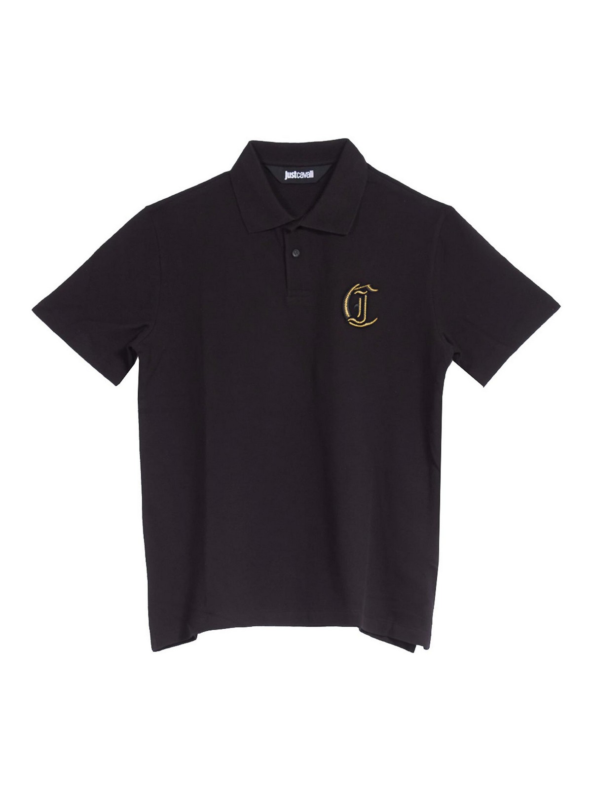 Jc Embroidery Lurex Polo 78OAGT13CJ506899 (Just Cavalli / ポロシャツ ) | Just Cavalli (ジャスト カヴァリ)