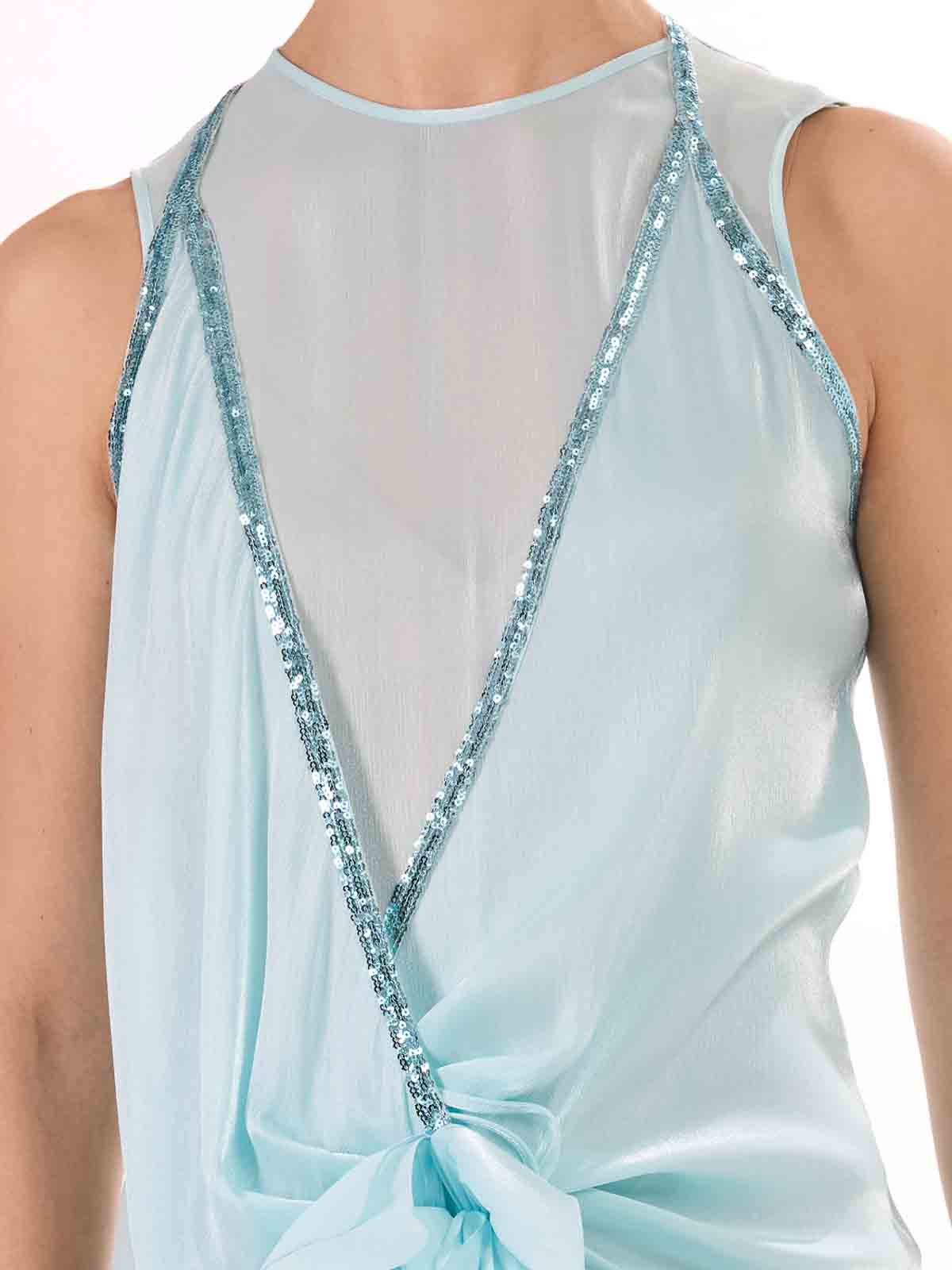 Long chiffon dress 78AJO492N0380299 (GENNY / ワンピース・ドレス・オールインワン ) | GENNY (ジェニー)(6)