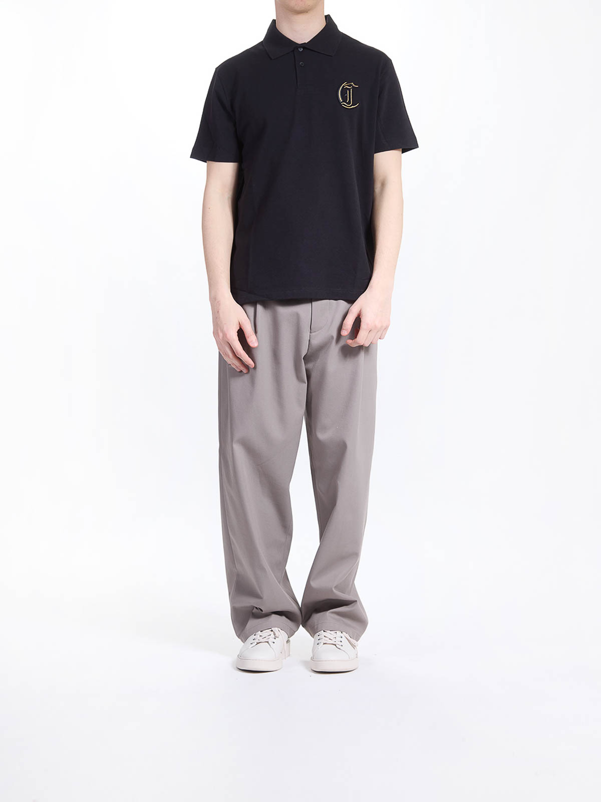 Jc Embroidery Lurex Polo 78OAGT13CJ506899 (Just Cavalli / ポロシャツ ) | Just Cavalli (ジャスト カヴァリ)(1)