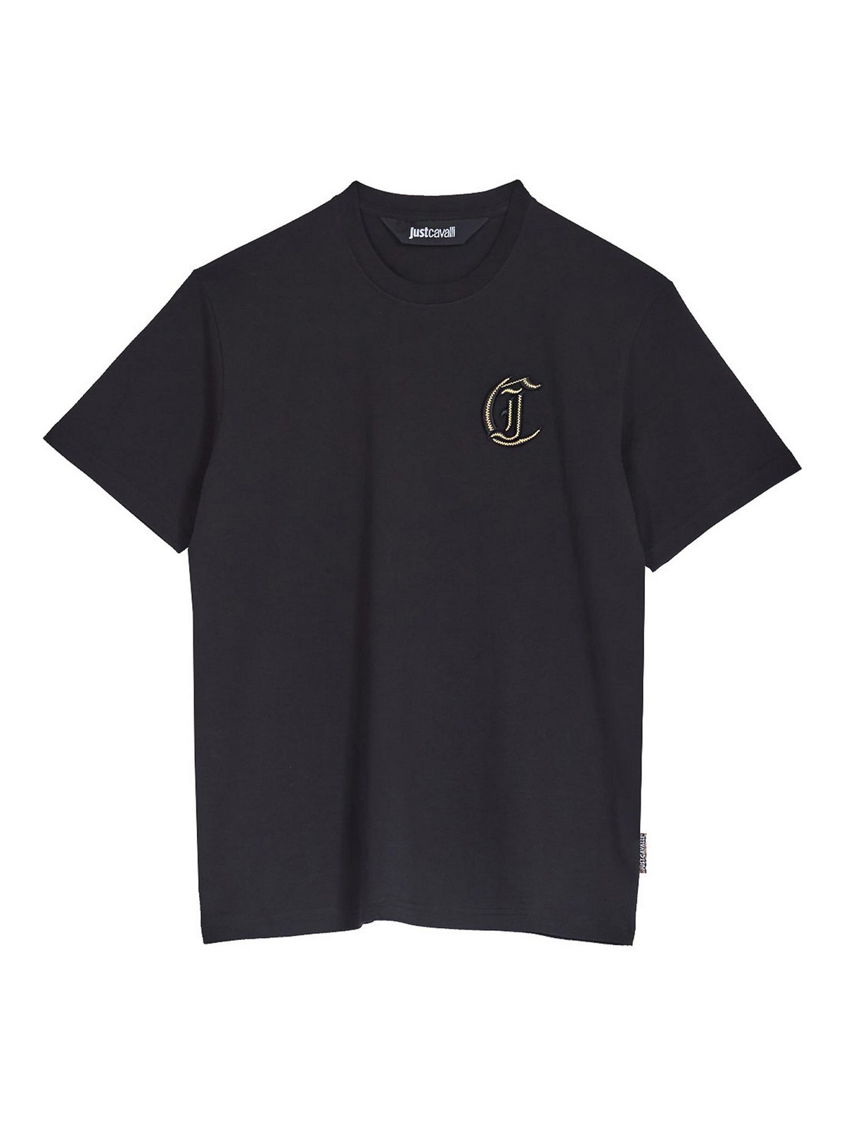 Jc Embroidery Lurex T-Shirt 78OAHT13CJ518899 (Just Cavalli / Tシャツ・カットソー ) | Just Cavalli (ジャスト カヴァリ)
