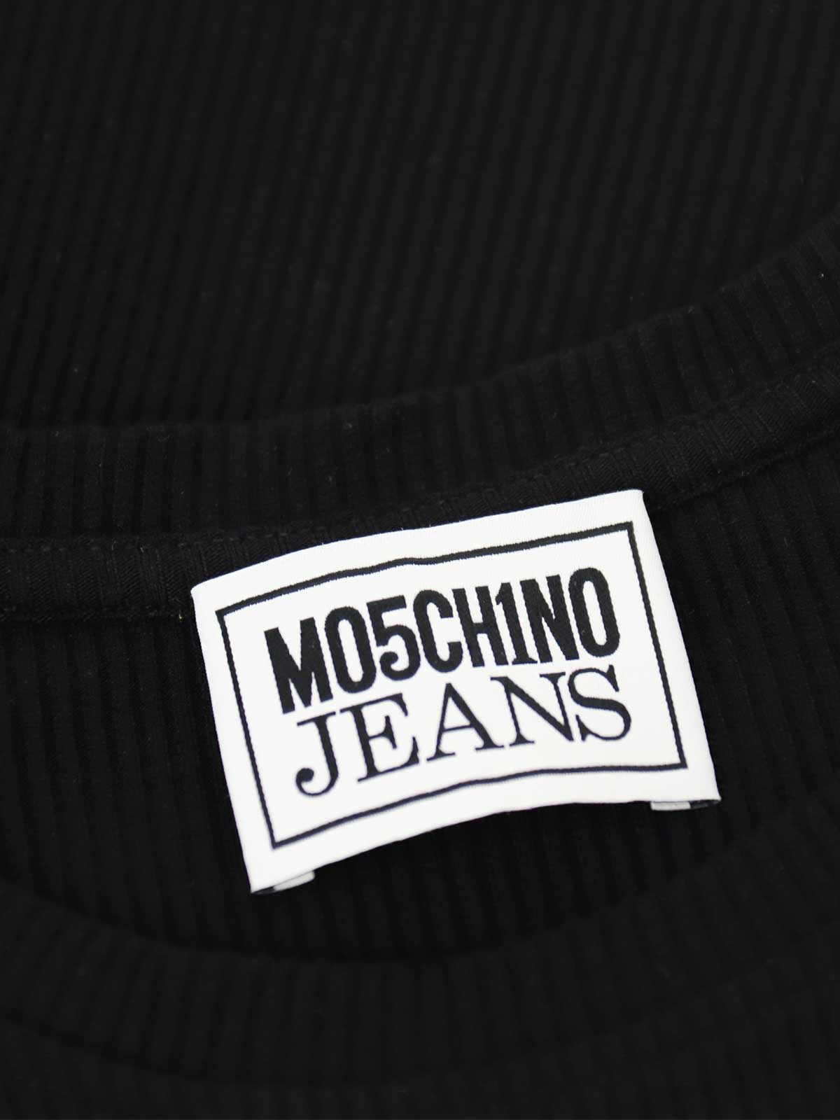 Label Tshirt 120437590555 (MOSCHINO JEANS / Tシャツ・カットソー ) | MOSCHINO JEANS (モスキーノ ジーンズ)(2)