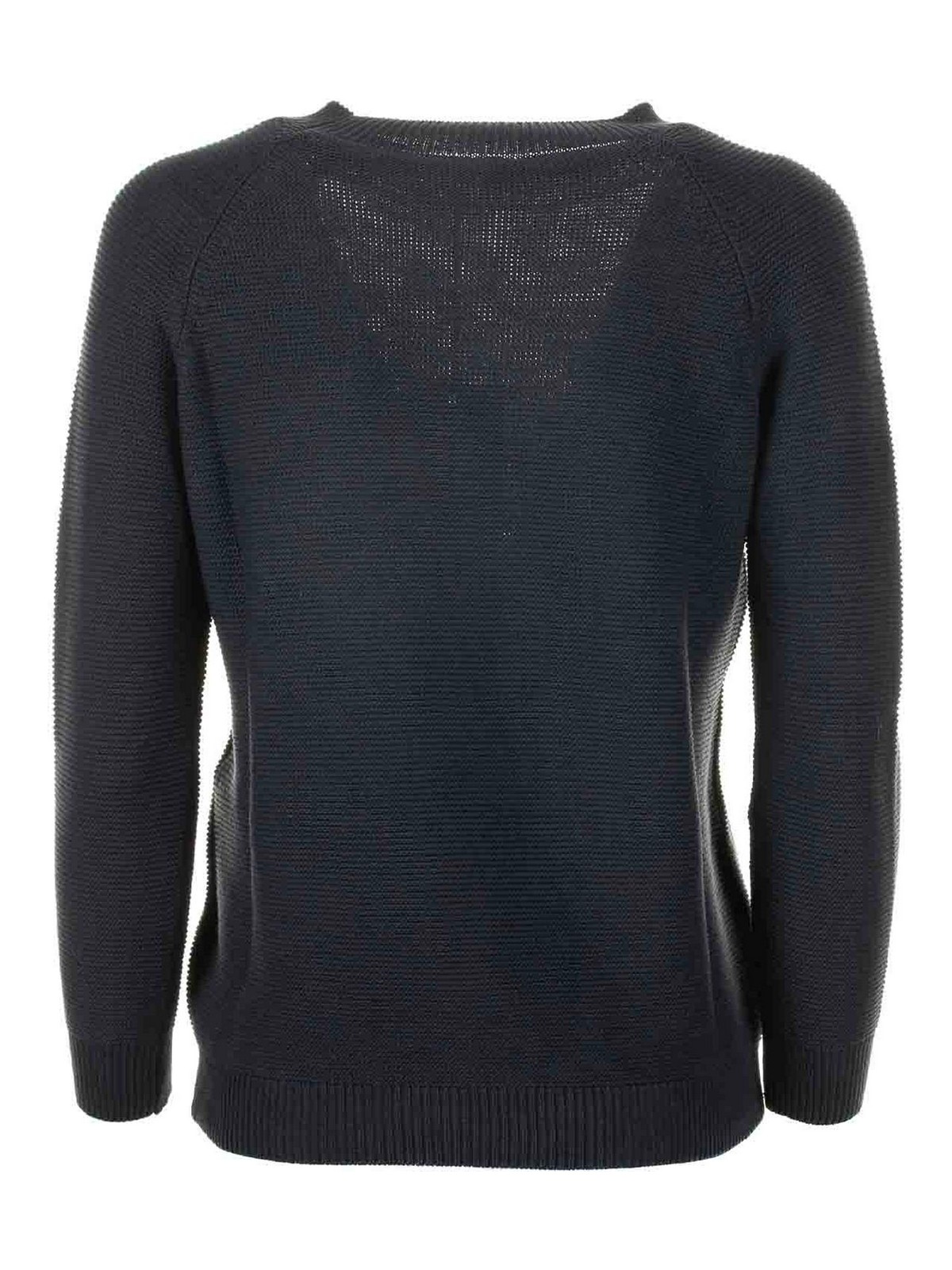 Soft navy blue cotton jersey 241536107116E16 (Weekend Max Mara / ニット・セーター・カーディガン ) | Weekend Max Mara (ウィークエンド マックスマーラ)(1)