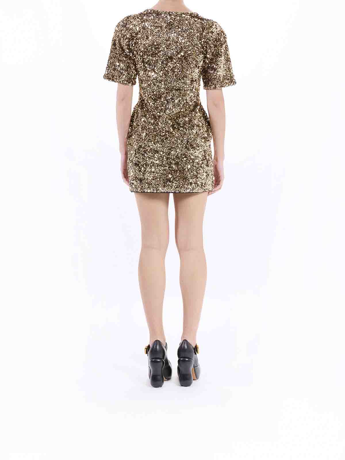 Sequin V-Neck Knit Dress 2S5RDR001K14710 (Marc Jacobs / ワンピース・ドレス・オールインワン ) | Marc Jacobs (マーク ジェイコブス)(3)
