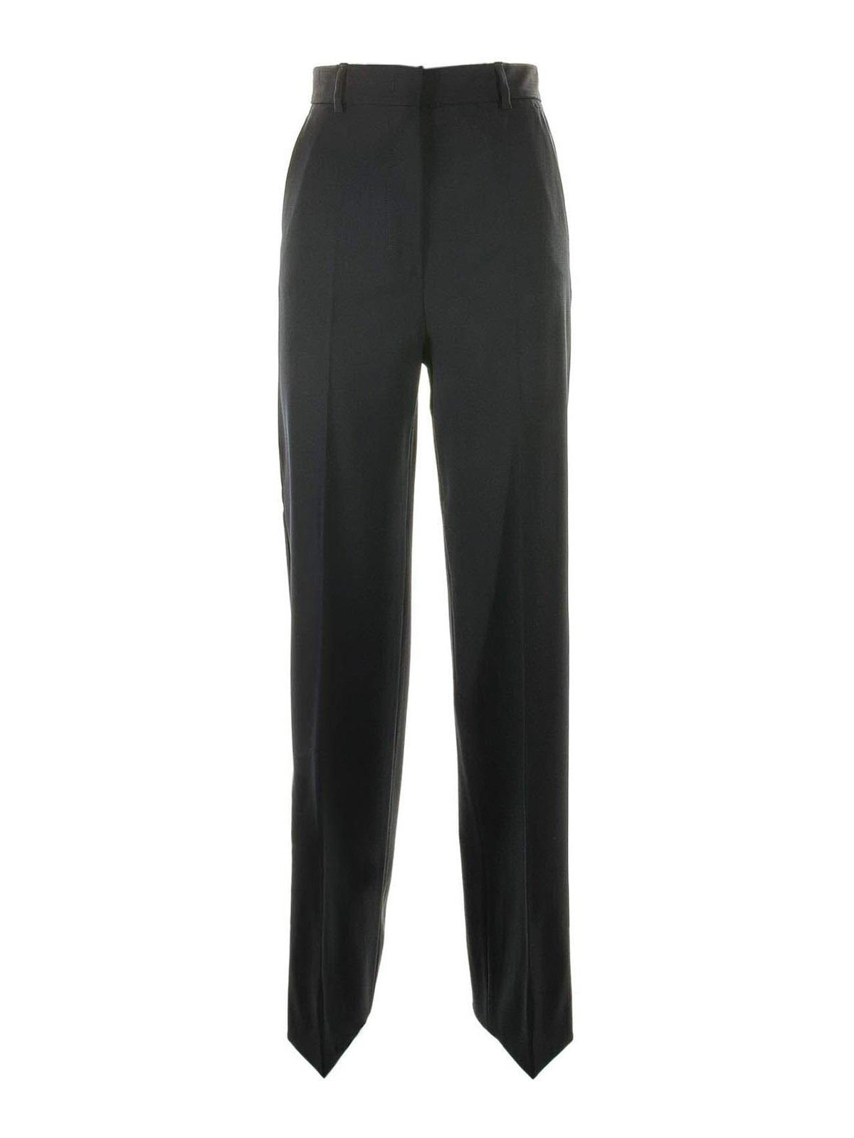 Navy blue orbit -waisted trousers 2351360533600000 (Weekend Max Mara / パンツ ) | Weekend Max Mara (ウィークエンド マックスマーラ)