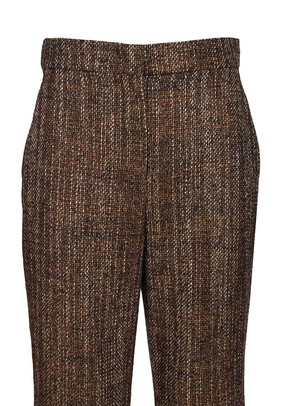 Rust wool and alpaca trousers FR6648AYN5F1T6K (FENDI / パンツ ) | FENDI (フェンディ)(3)