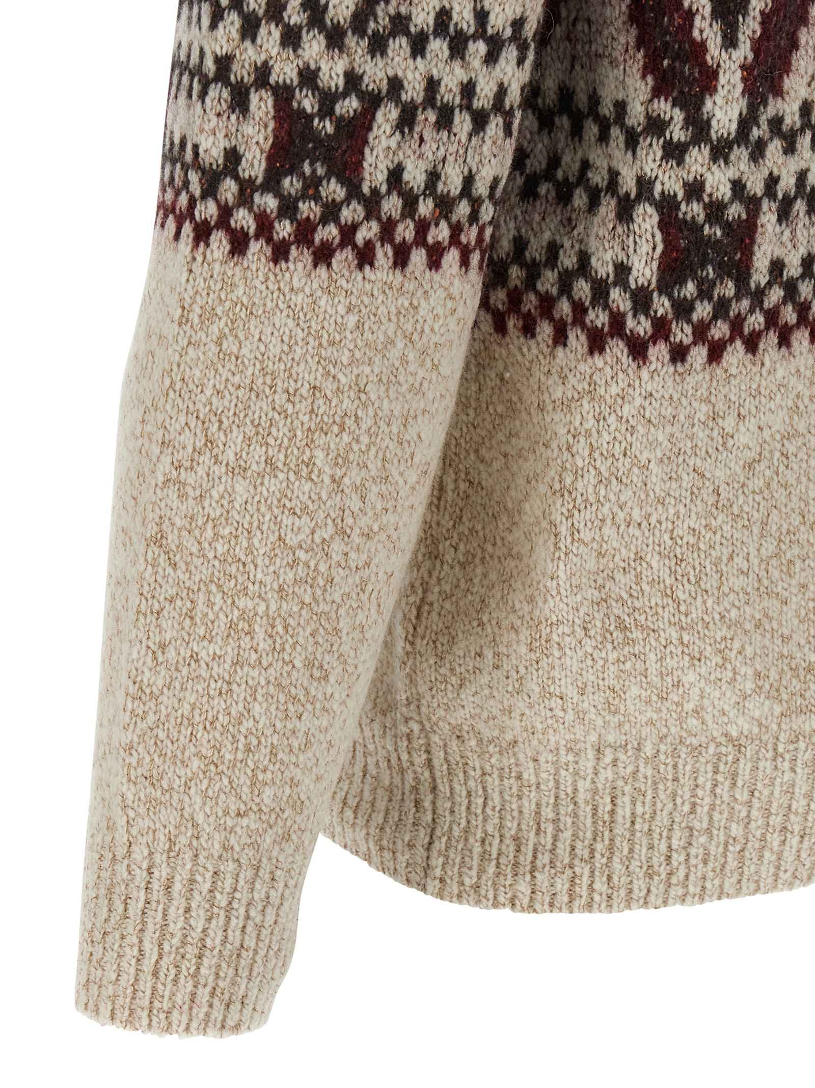 'Geometric Jacquard' sweater MRI505403CPW29 (Brunello Cucinelli / ニット・セーター・カーディガン ) | Brunello Cucinelli (ブルネロ・クチネリ)(3)