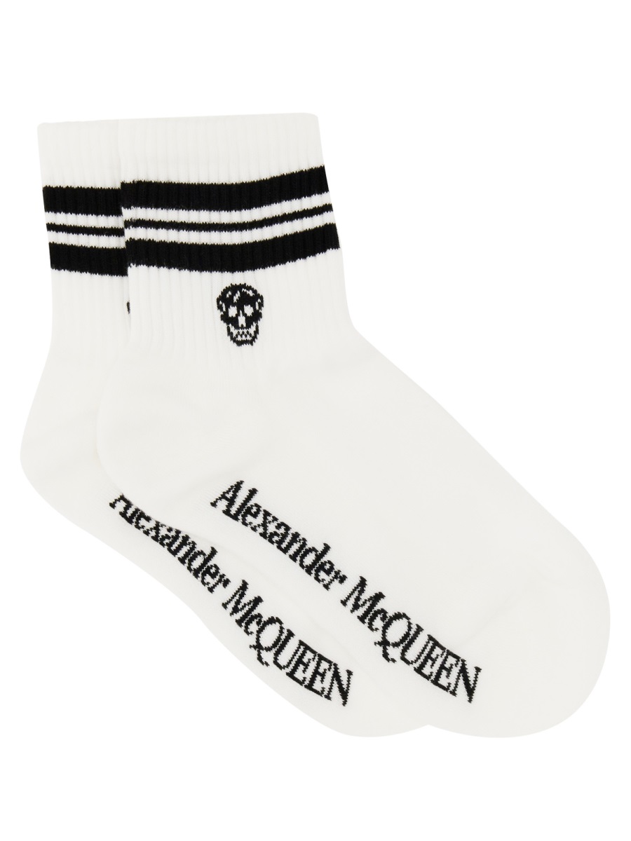 SOCK WITH LOGO 6454233D17Q9060 (Alexander McQUEEN / アンダーウェア ) | Alexander McQUEEN (アレキサンダー・マックイーン)
