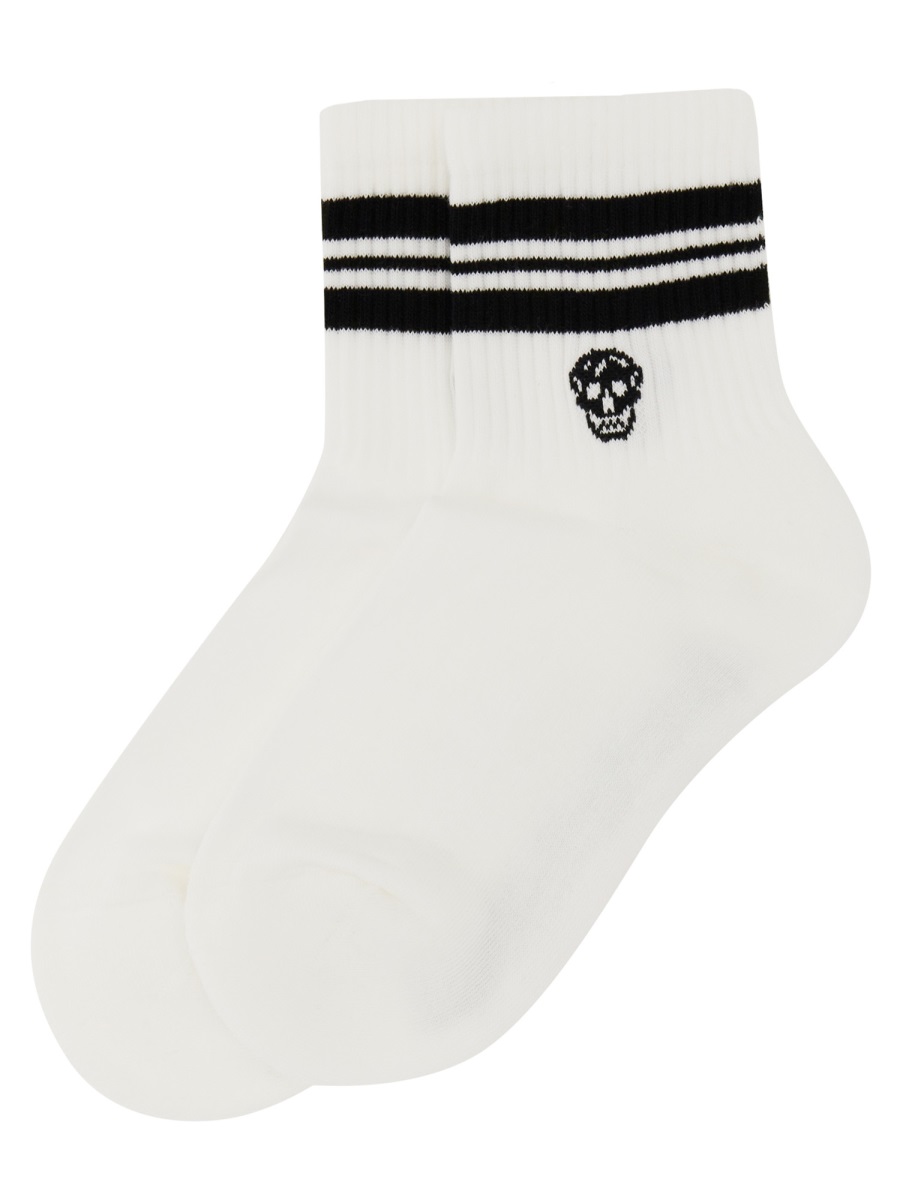 SOCK WITH LOGO 6454233D17Q9060 (Alexander McQUEEN / アンダーウェア ) | Alexander McQUEEN (アレキサンダー・マックイーン)(1)