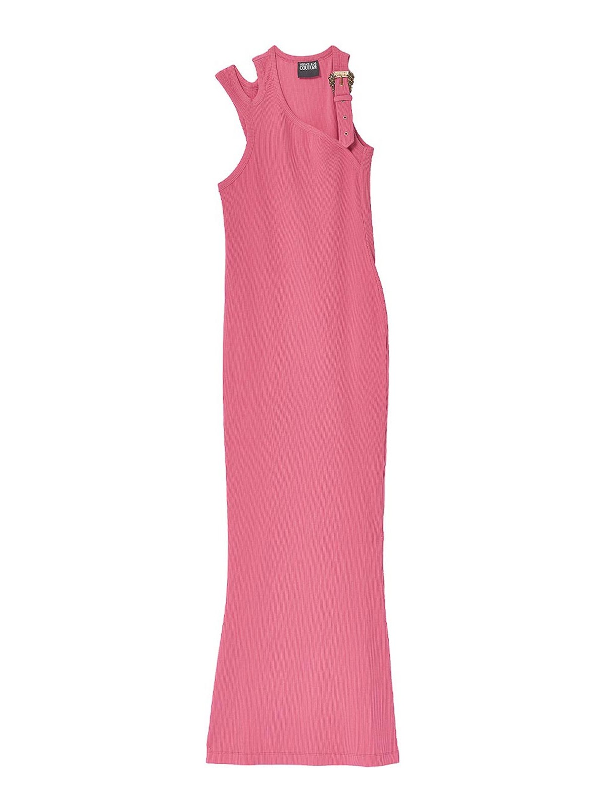 Long ribbish dress 78HAO973J0004494 (VERSACE JEANS COUTURE / ワンピース・ドレス・オールインワン ) | VERSACE JEANS COUTURE (ヴェルサーチェ ジーンズ クチュール)