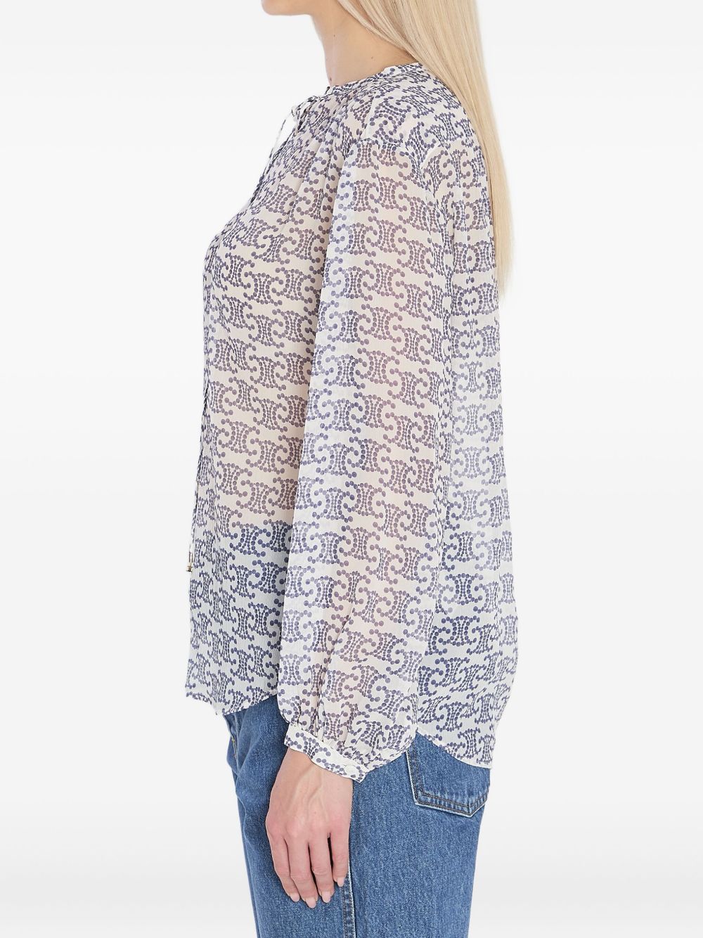 CELINE CAPSULE Shirts Blue 2C97A0809GAR3 (CELINE / シャツ・ブラウス ) | CELINE (セリーヌ)(2)