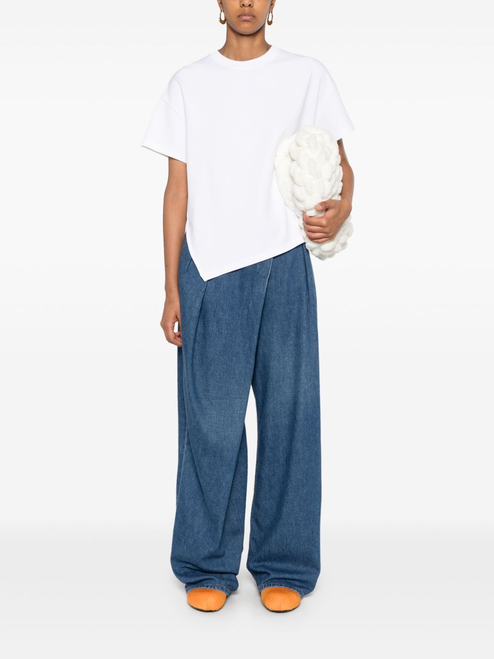 Loewe T-shirts and Polos White S540Y22X592100 (LOEWE / Tシャツ・カットソー ) | LOEWE (ロエベ)(3)